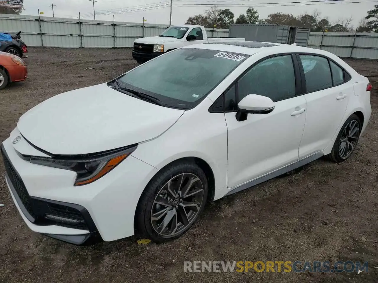 1 Photograph of a damaged car 5YFP4MCE9NP136934 TOYOTA COROLLA 2022