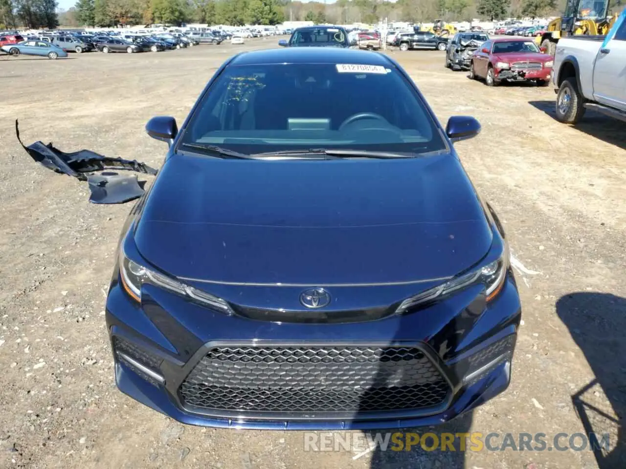 5 Photograph of a damaged car 5YFS4MCE0NP115321 TOYOTA COROLLA 2022