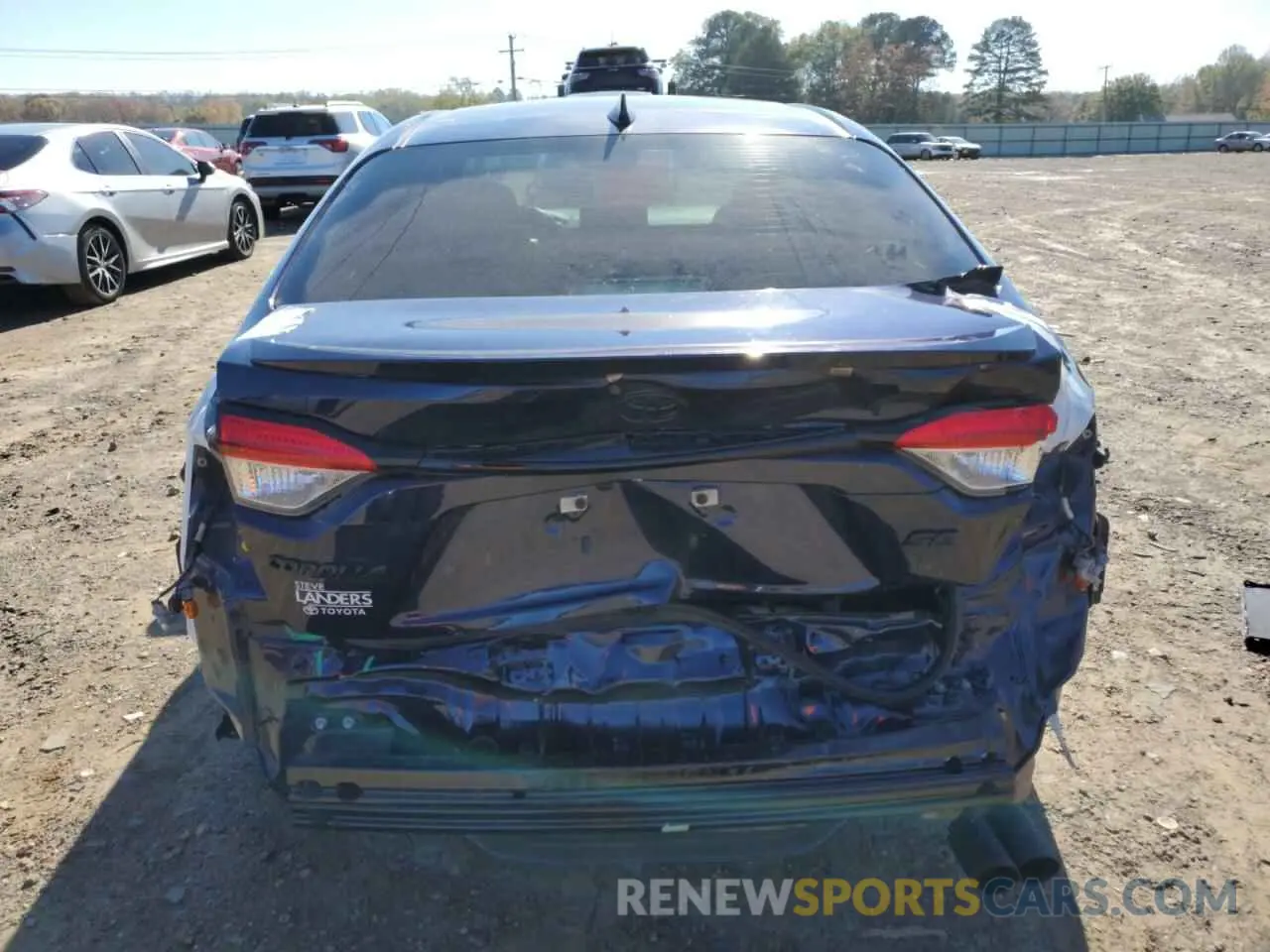 6 Photograph of a damaged car 5YFS4MCE0NP115321 TOYOTA COROLLA 2022