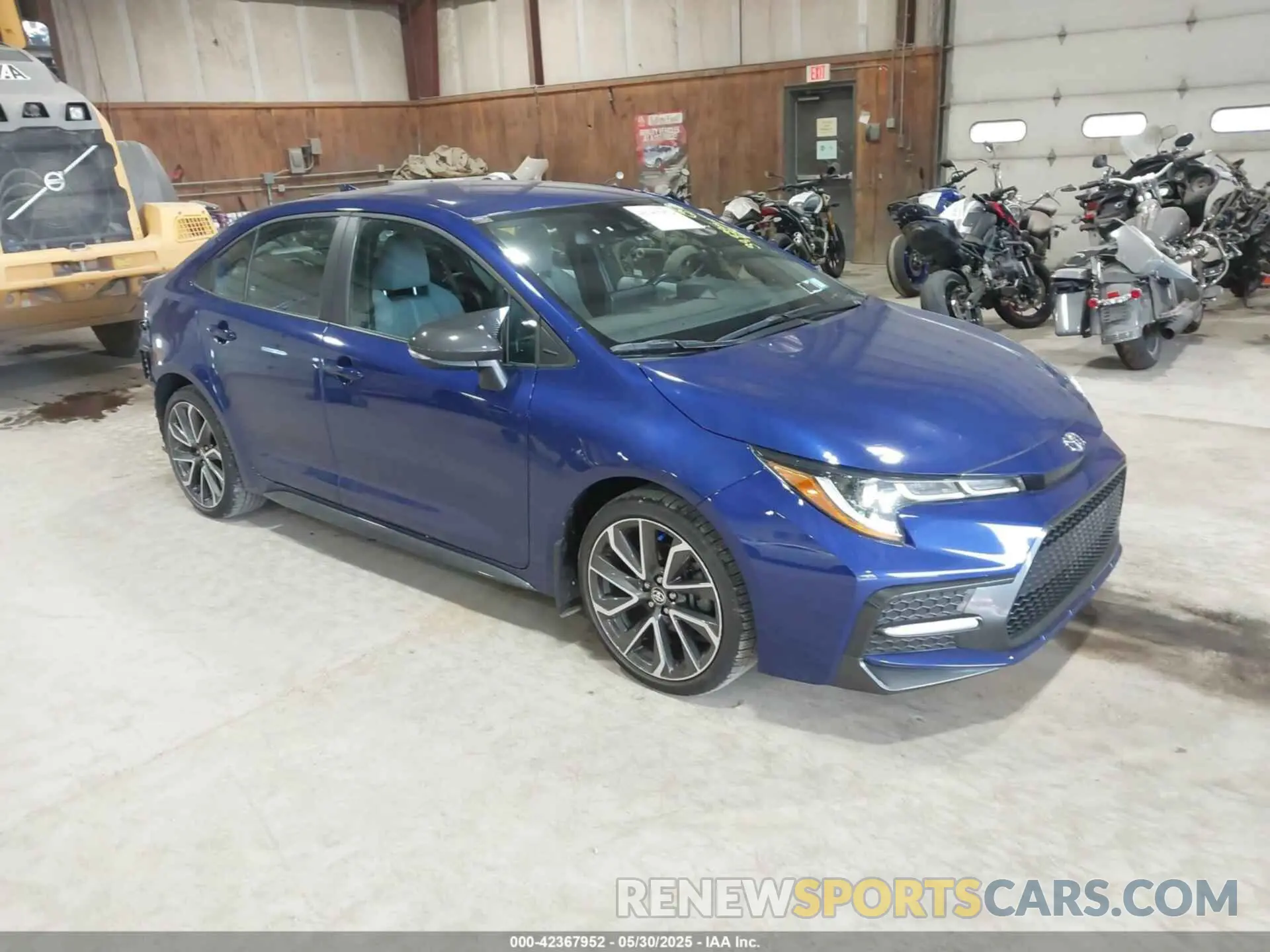 1 Photograph of a damaged car 5YFS4MCE0NP130112 TOYOTA COROLLA 2022