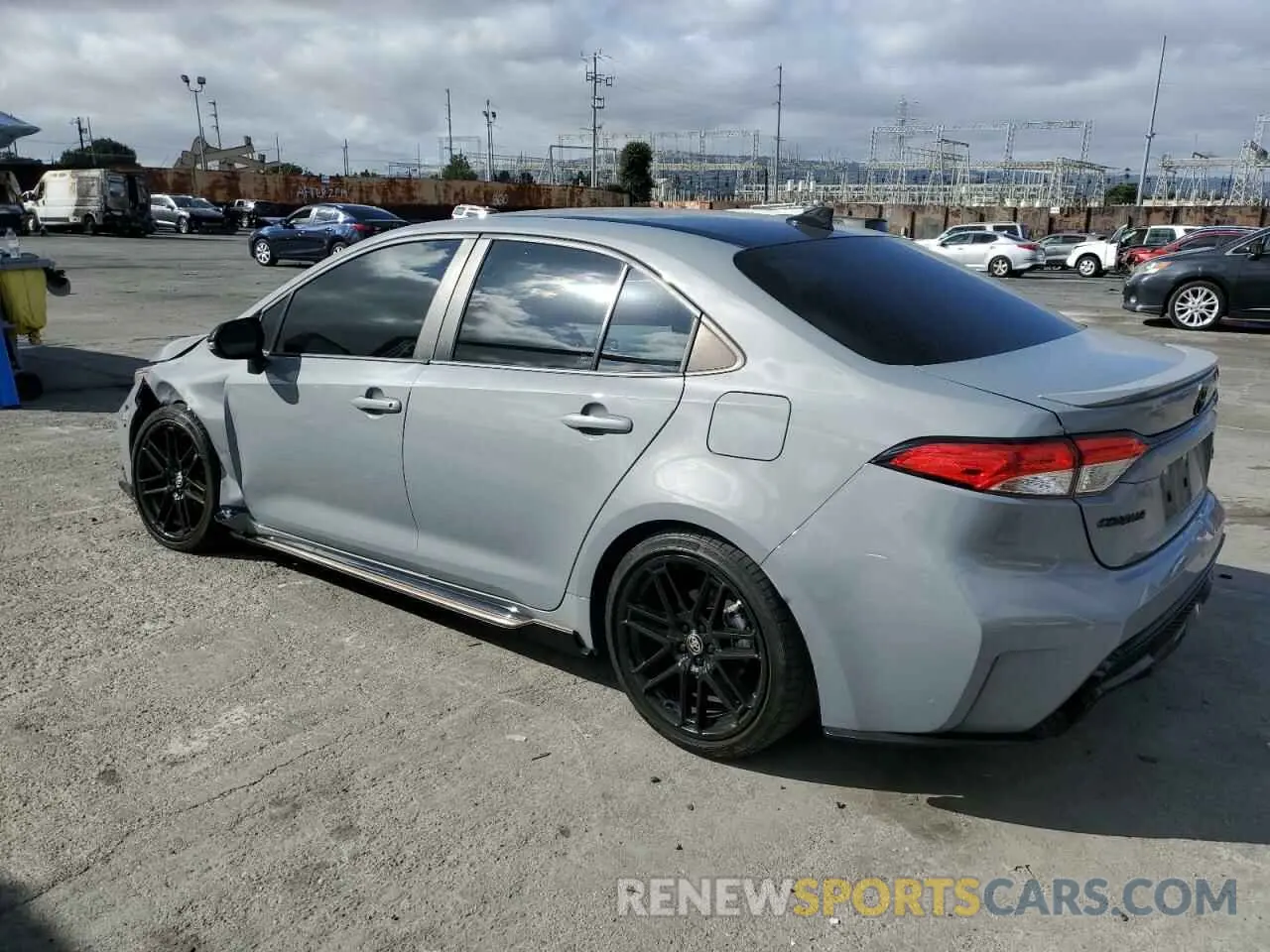 2 Photograph of a damaged car 5YFS4MCE0NP136914 TOYOTA COROLLA 2022