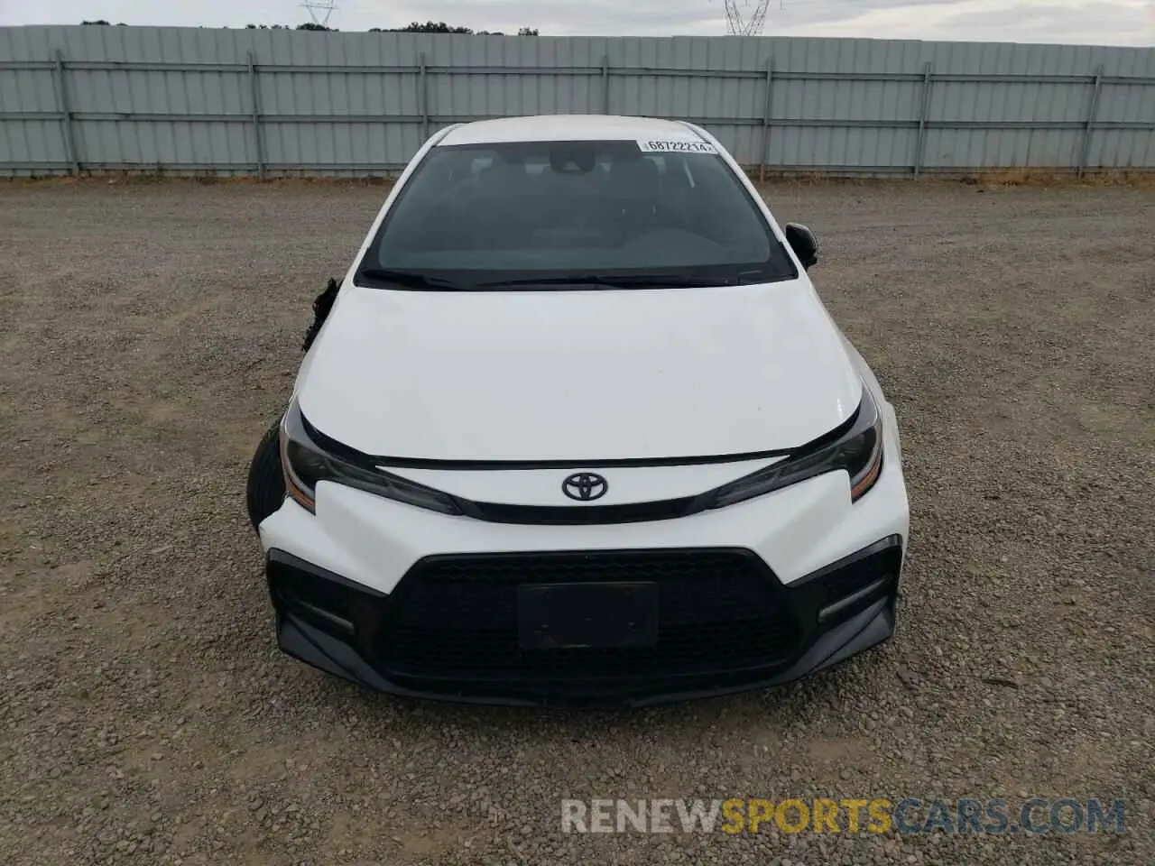 5 Photograph of a damaged car 5YFS4MCE1NP106384 TOYOTA COROLLA 2022