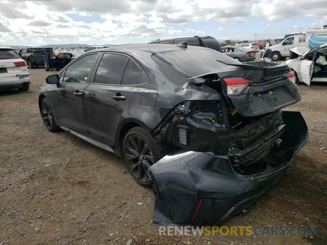 3 Фотография поврежденного автомобиля 5YFS4MCE1NP113352 TOYOTA COROLLA 2022