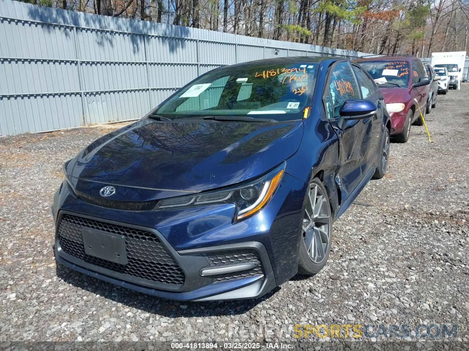 2 Photograph of a damaged car 5YFS4MCE1NP114646 TOYOTA COROLLA 2022