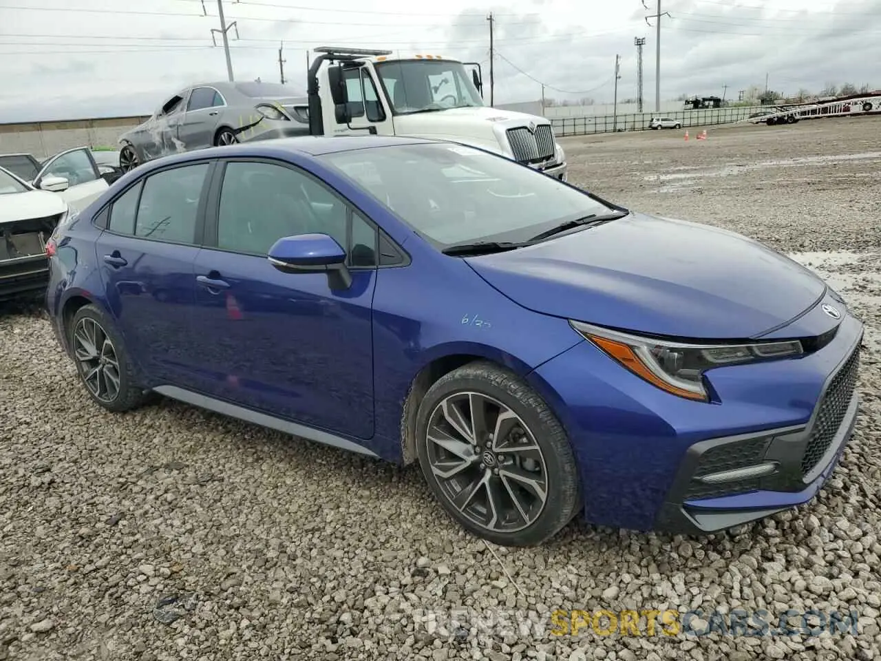 4 Фотография поврежденного автомобиля 5YFS4MCE1NP117398 TOYOTA COROLLA 2022
