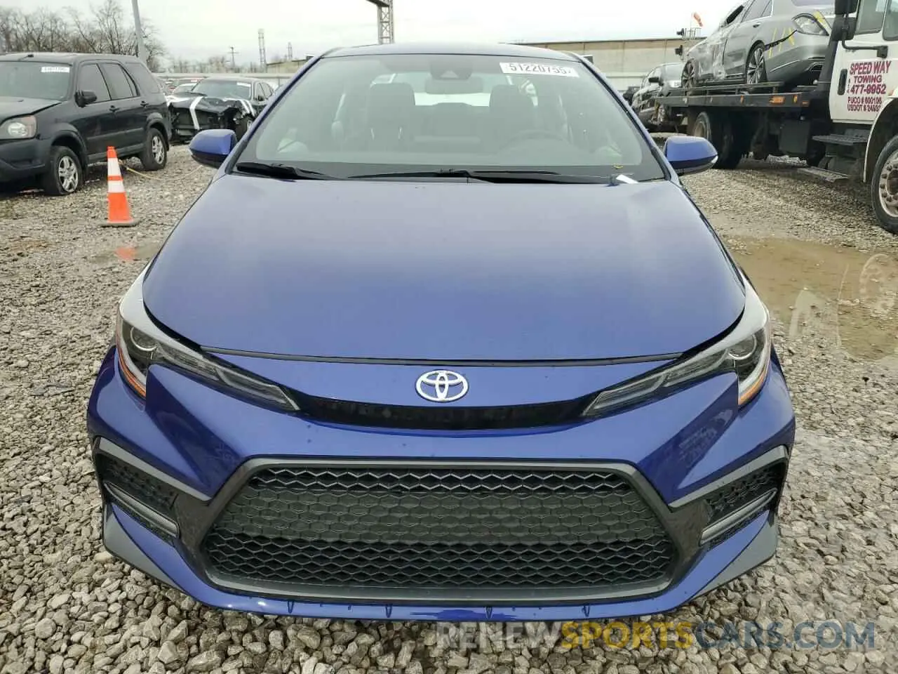 5 Фотография поврежденного автомобиля 5YFS4MCE1NP117398 TOYOTA COROLLA 2022