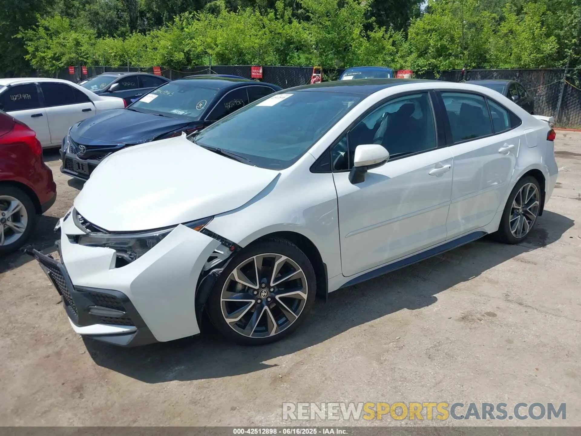 2 Photograph of a damaged car 5YFS4MCE2NP102330 TOYOTA COROLLA 2022