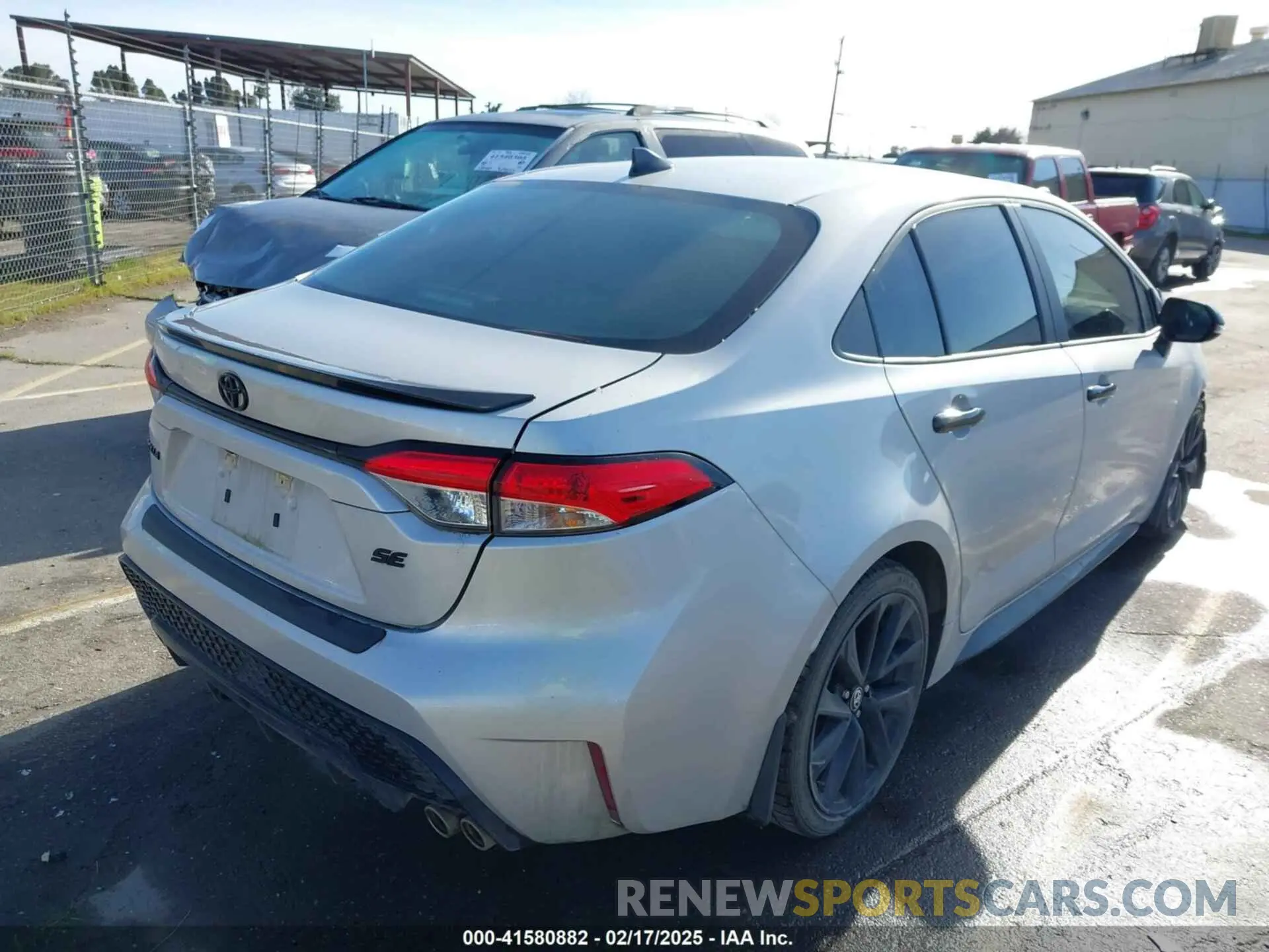 4 Фотография поврежденного автомобиля 5YFS4MCE2NP103526 TOYOTA COROLLA 2022