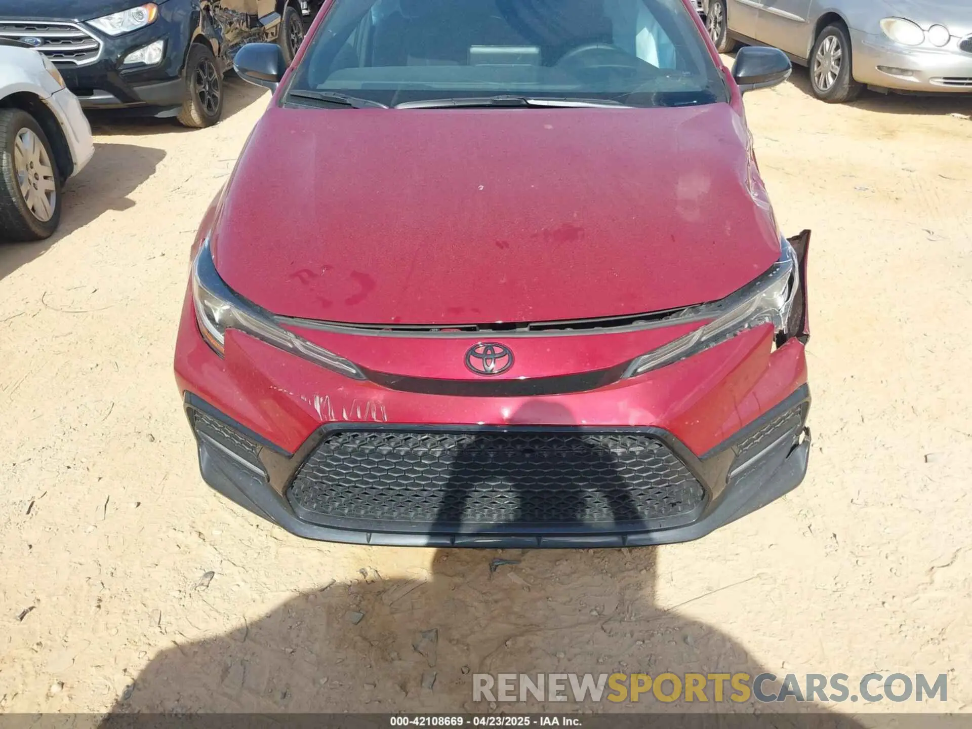 12 Photograph of a damaged car 5YFS4MCE3NP112056 TOYOTA COROLLA 2022