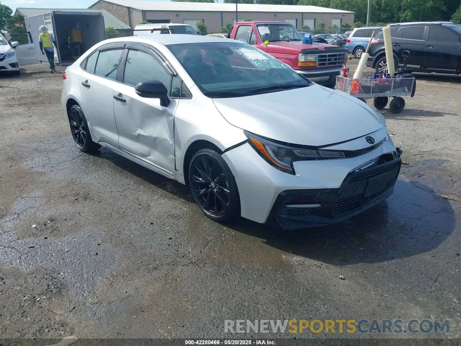 1 Photograph of a damaged car 5YFS4MCE3NP118441 TOYOTA COROLLA 2022