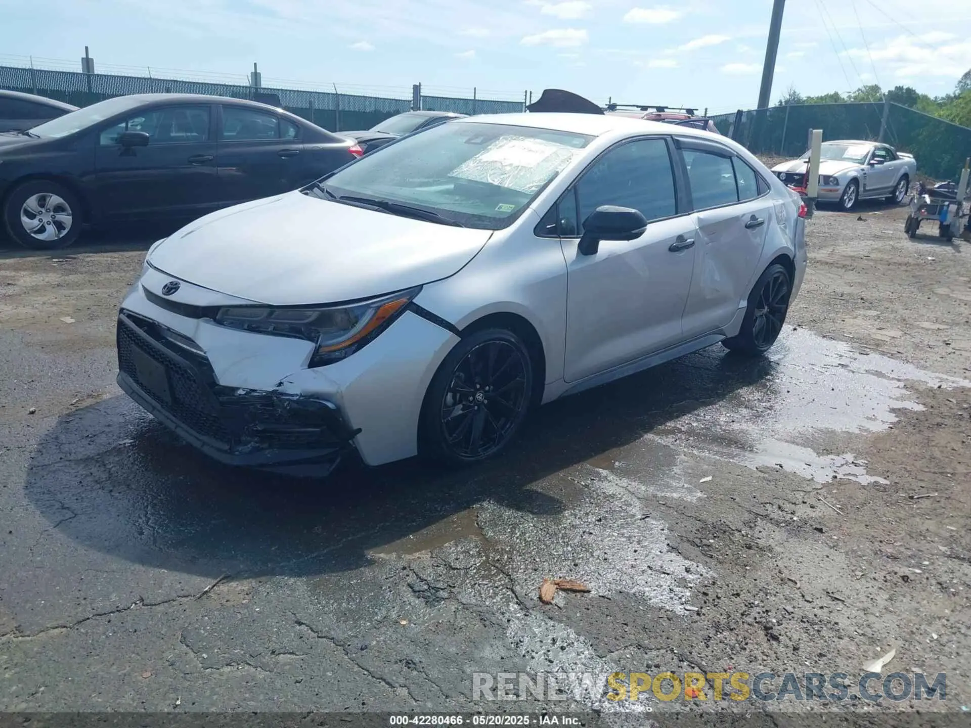 2 Photograph of a damaged car 5YFS4MCE3NP118441 TOYOTA COROLLA 2022