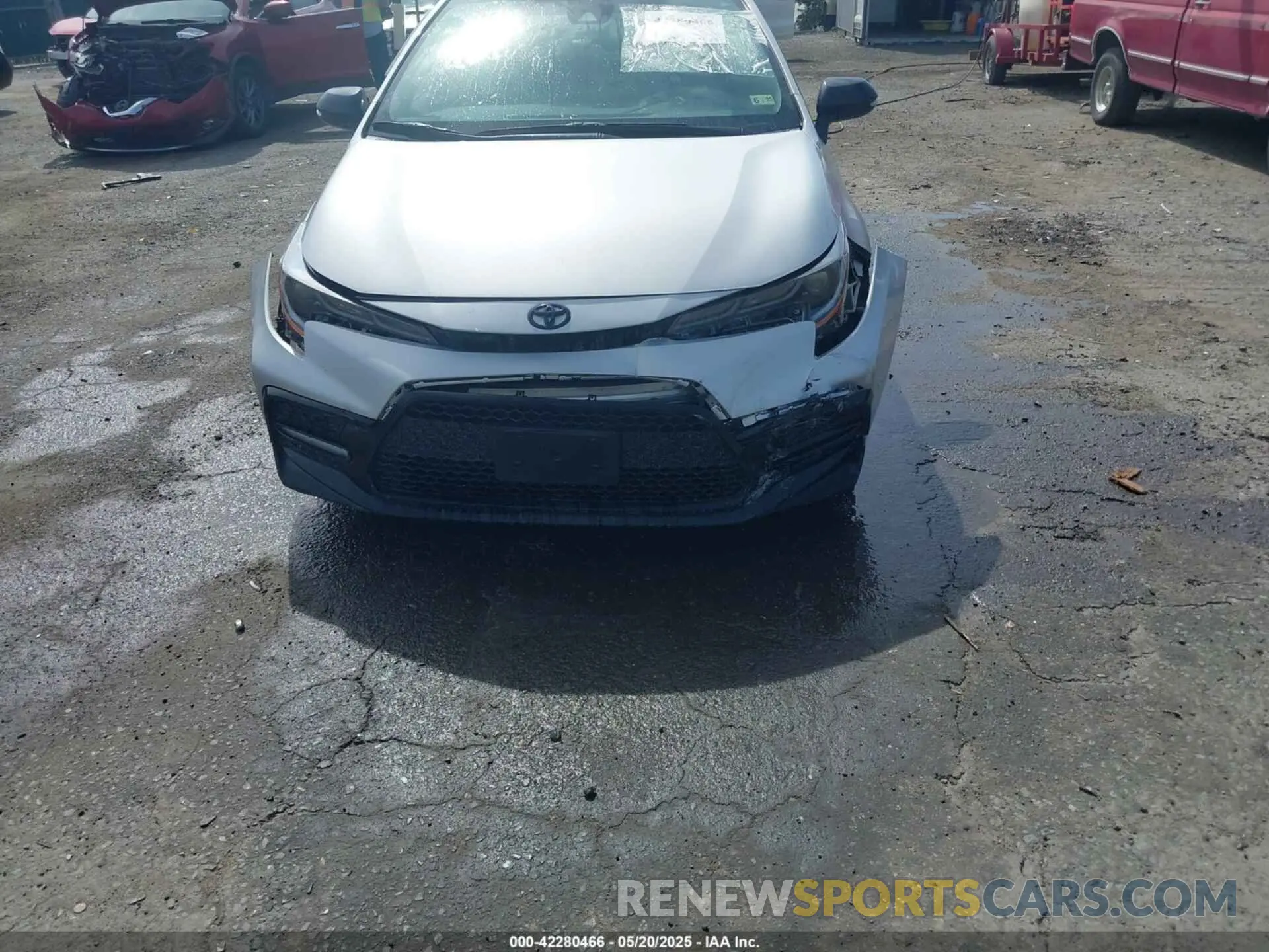 6 Photograph of a damaged car 5YFS4MCE3NP118441 TOYOTA COROLLA 2022