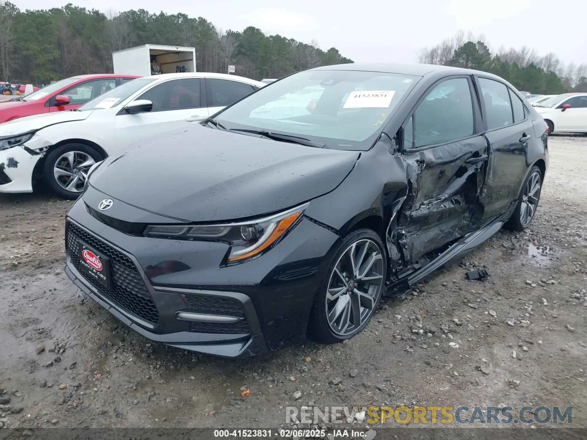 2 Photograph of a damaged car 5YFS4MCE3NP119427 TOYOTA COROLLA 2022