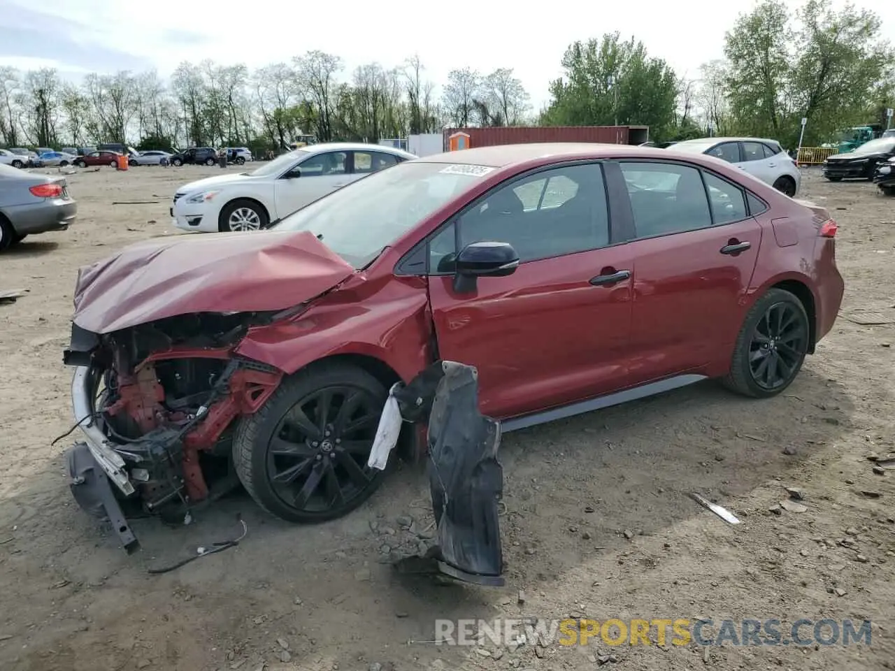 1 Фотография поврежденного автомобиля 5YFS4MCE4NP105536 TOYOTA COROLLA 2022