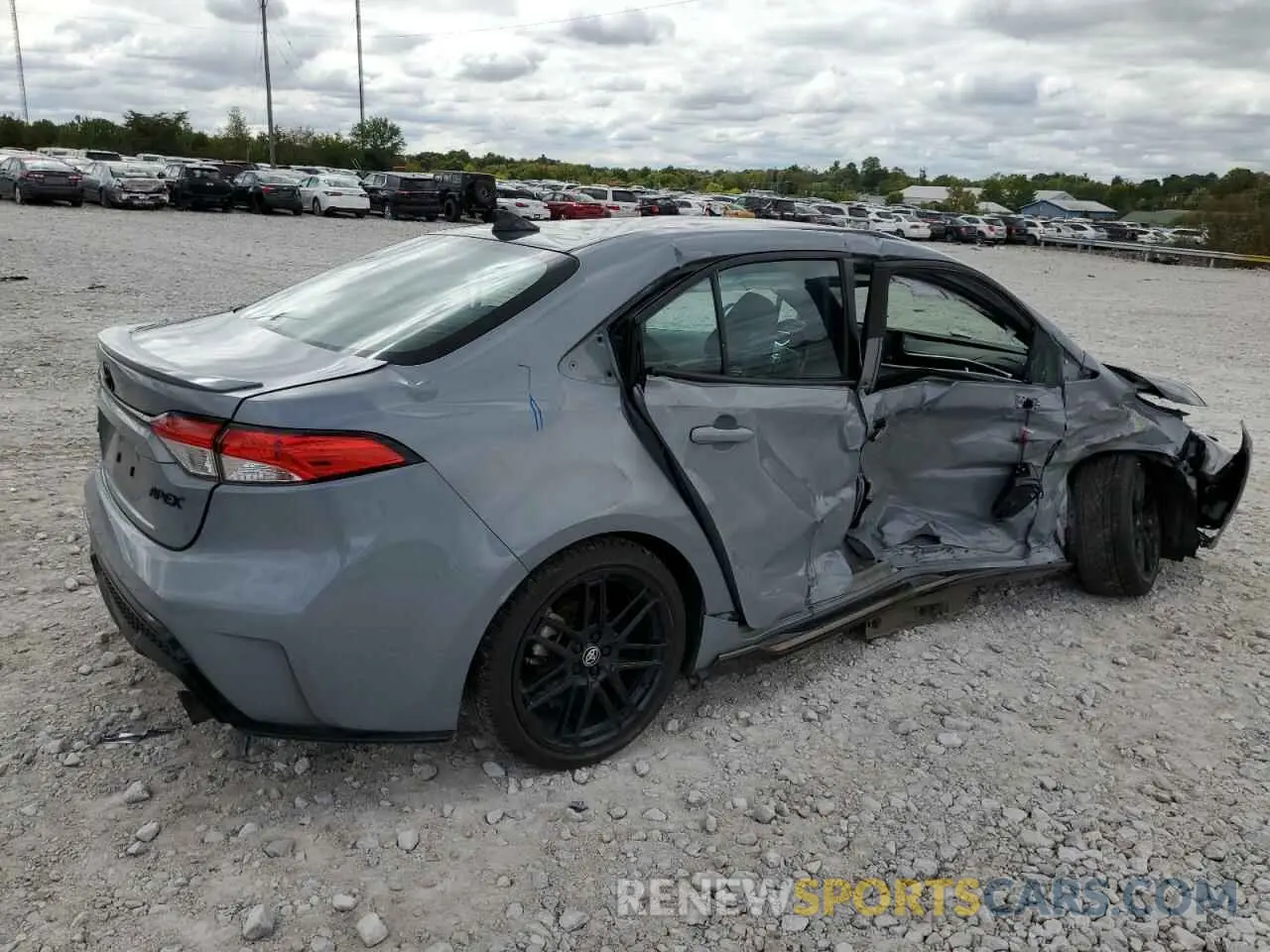 3 Photograph of a damaged car 5YFS4MCE4NP116455 TOYOTA COROLLA 2022