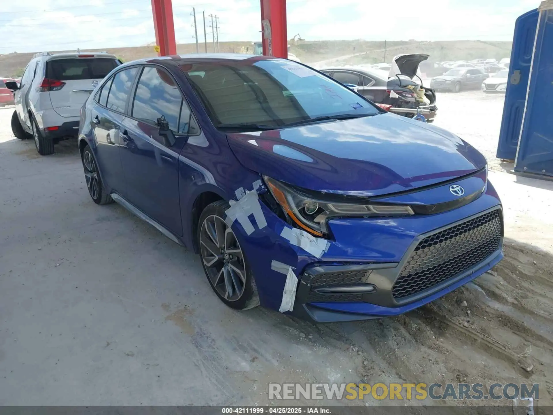 1 Фотография поврежденного автомобиля 5YFS4MCE4NP117279 TOYOTA COROLLA 2022