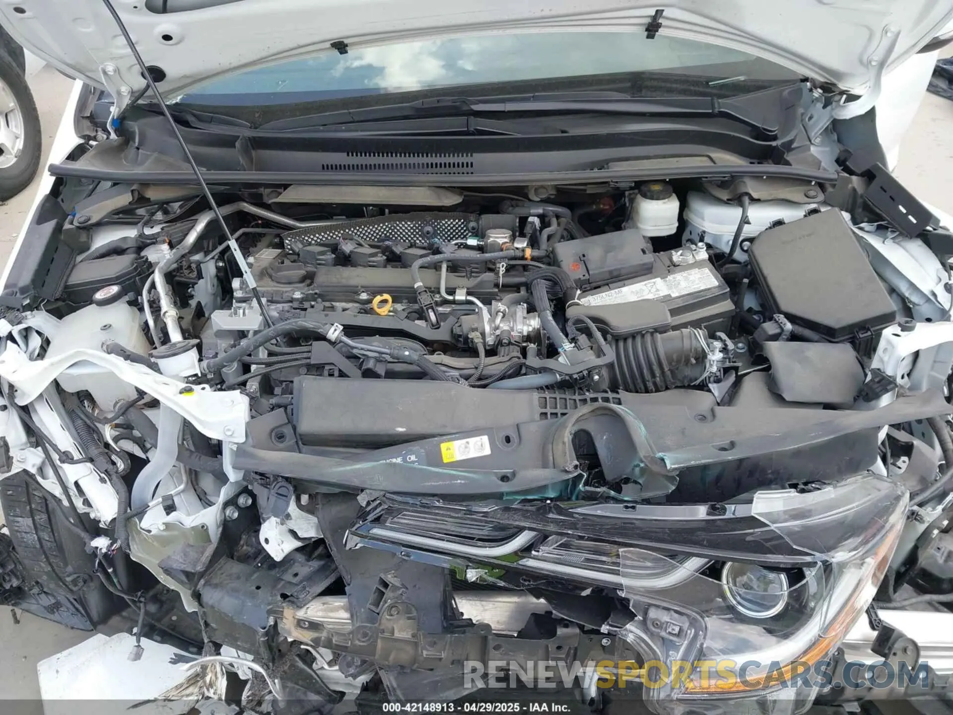10 Фотография поврежденного автомобиля 5YFS4MCE4NP127603 TOYOTA COROLLA 2022