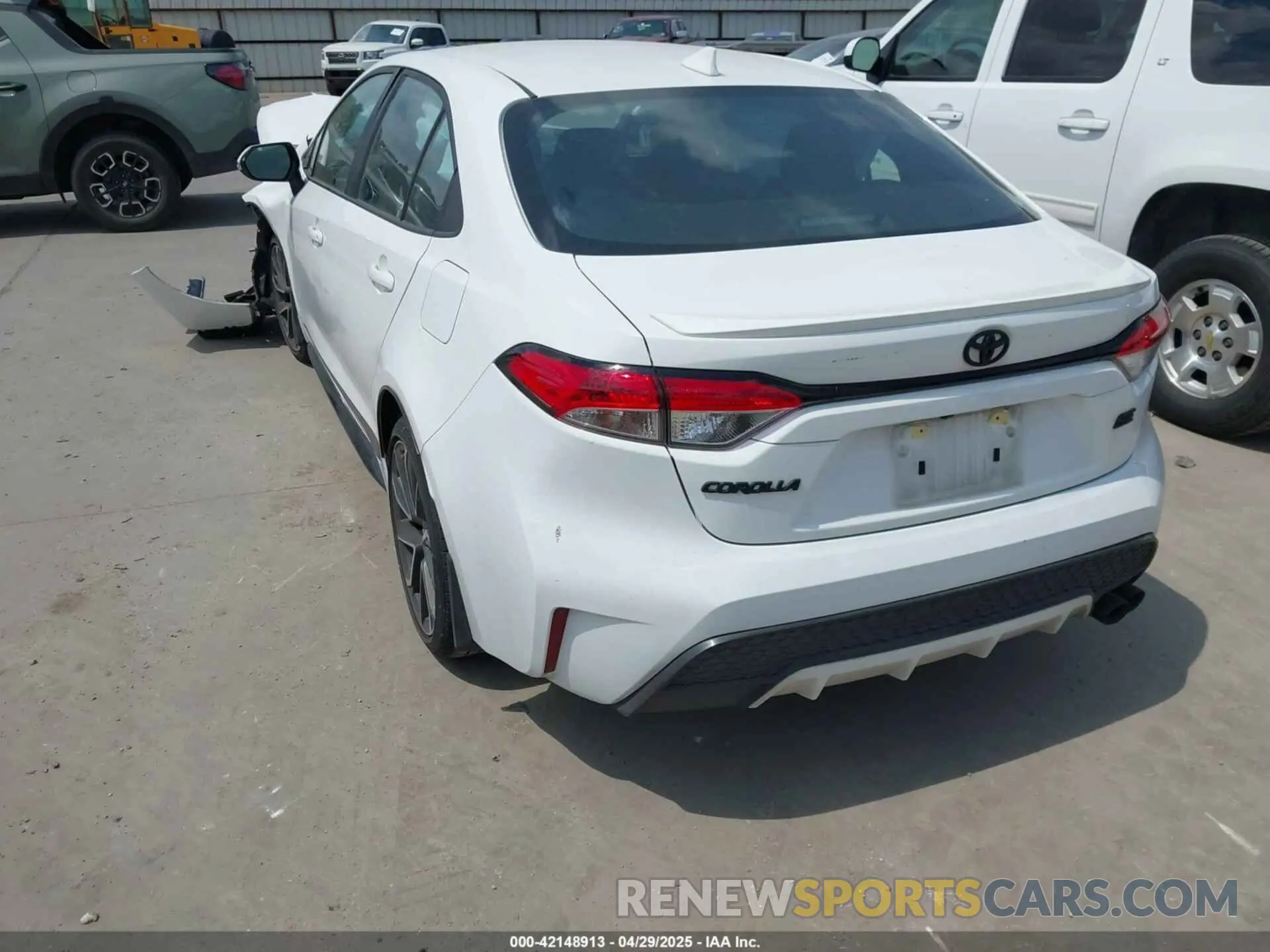 3 Фотография поврежденного автомобиля 5YFS4MCE4NP127603 TOYOTA COROLLA 2022