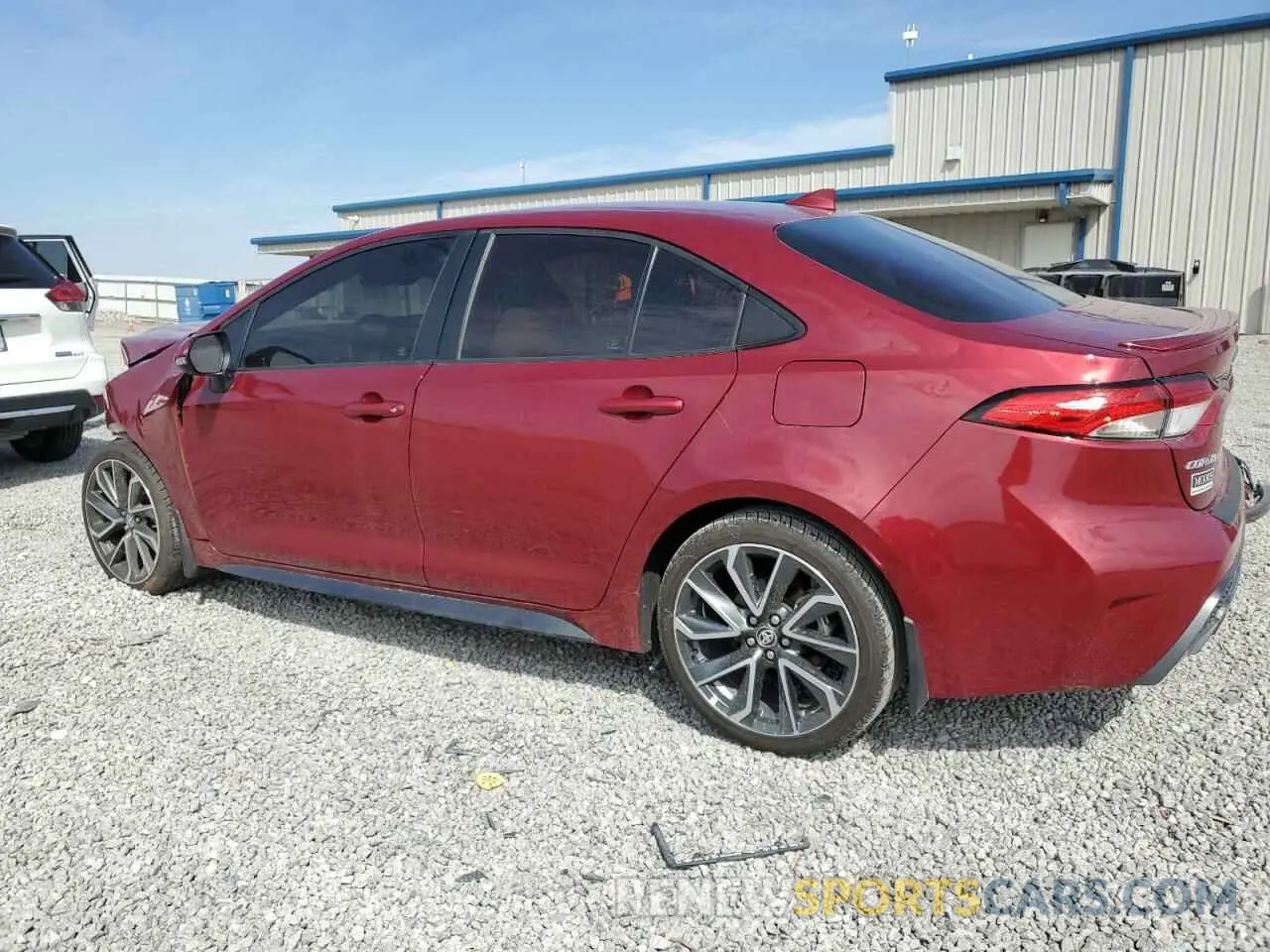 2 Photograph of a damaged car 5YFS4MCE5NP107084 TOYOTA COROLLA 2022