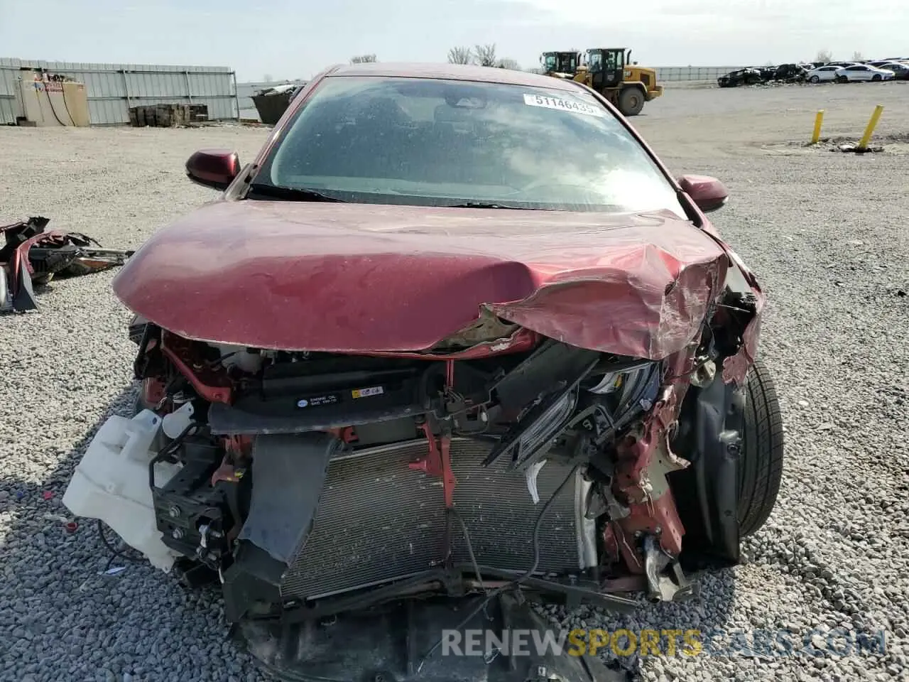 5 Photograph of a damaged car 5YFS4MCE5NP107084 TOYOTA COROLLA 2022