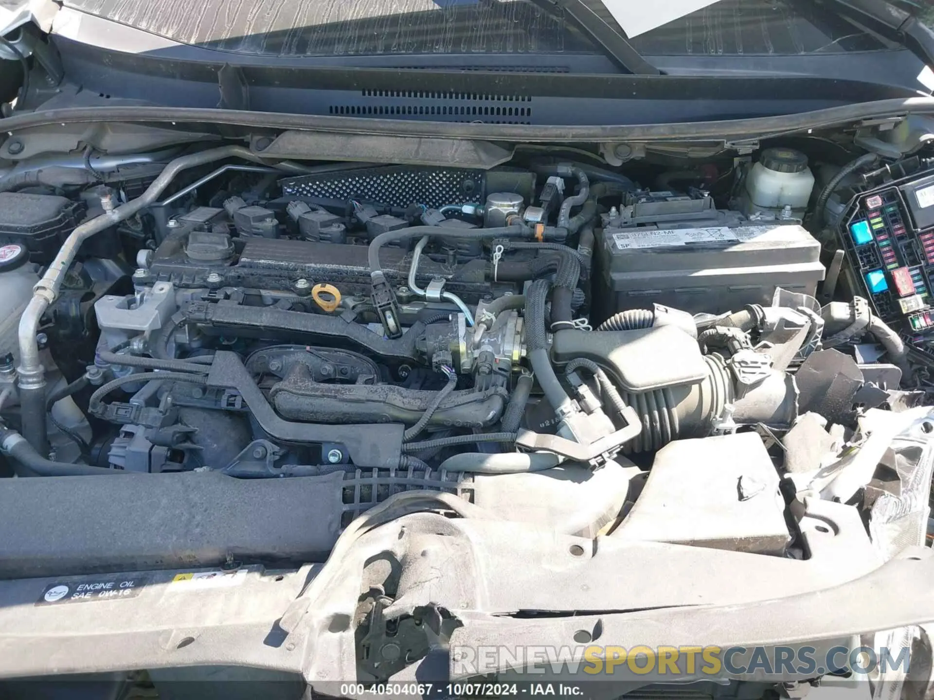 10 Фотография поврежденного автомобиля 5YFS4MCE5NP112821 TOYOTA COROLLA 2022