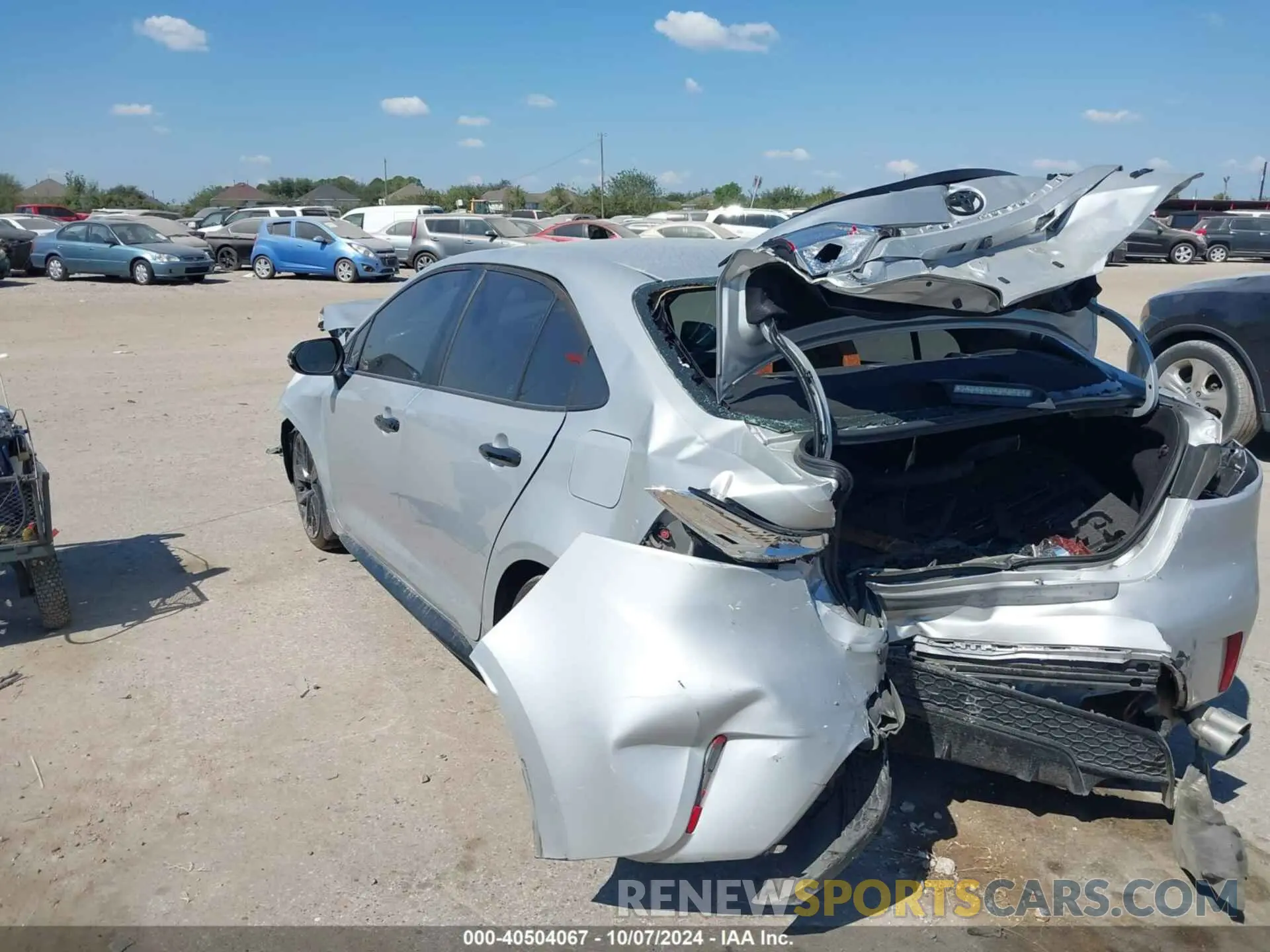 3 Фотография поврежденного автомобиля 5YFS4MCE5NP112821 TOYOTA COROLLA 2022