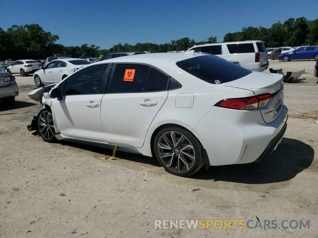 2 Photograph of a damaged car 5YFS4MCE6NP103318 TOYOTA COROLLA 2022