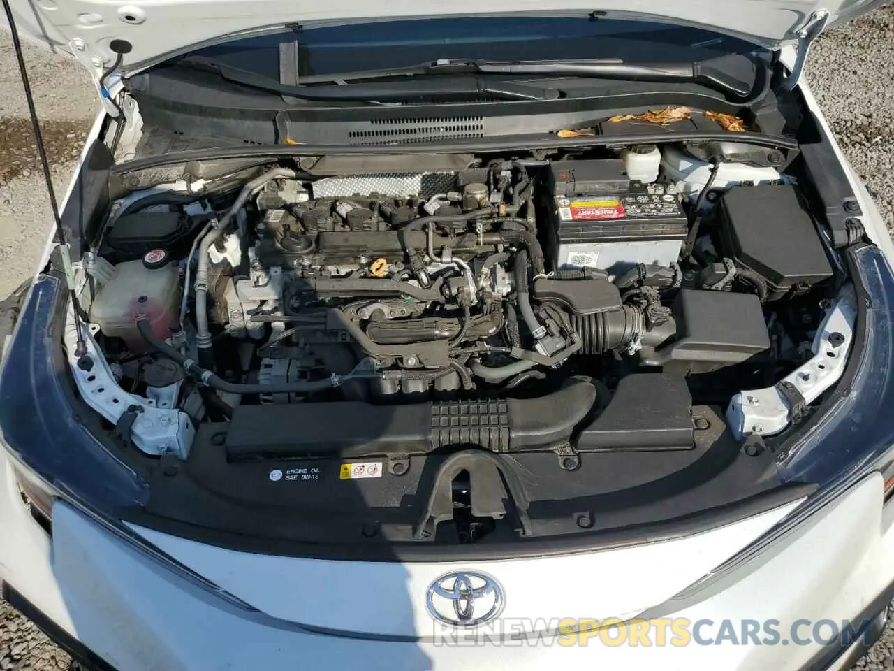 11 Photograph of a damaged car 5YFS4MCE6NP103612 TOYOTA COROLLA 2022
