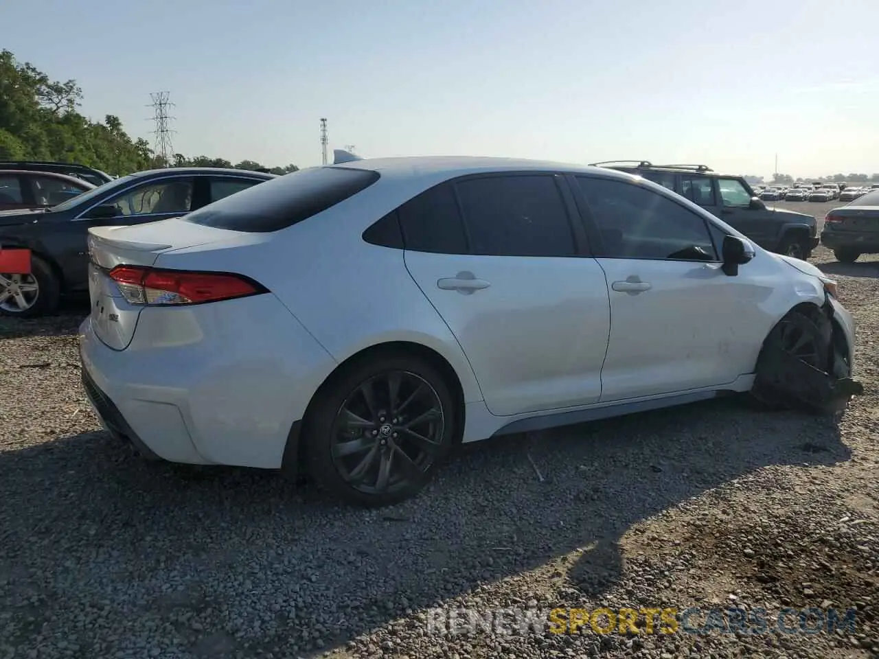 3 Photograph of a damaged car 5YFS4MCE6NP103612 TOYOTA COROLLA 2022