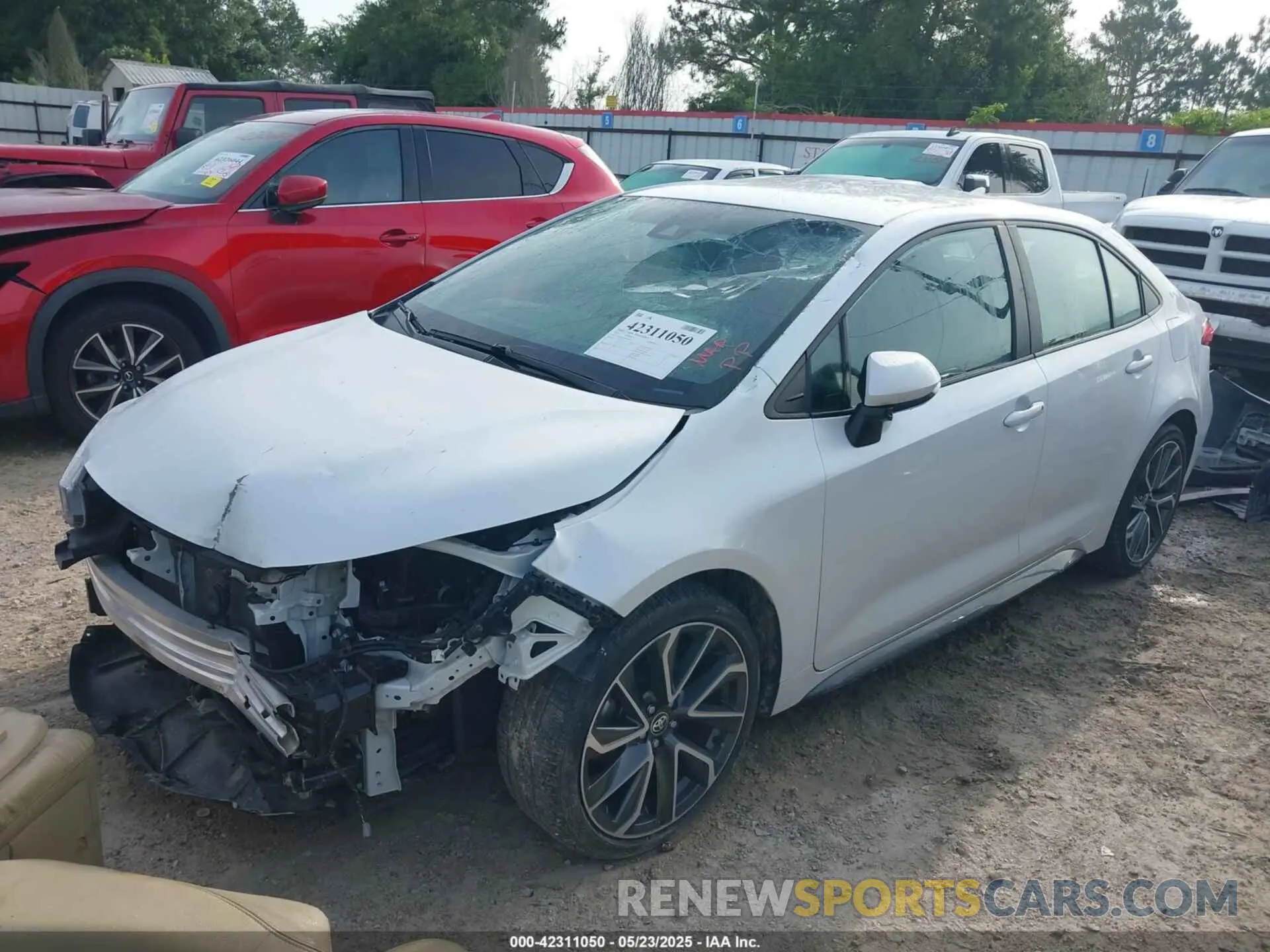 2 Фотография поврежденного автомобиля 5YFS4MCE6NP108714 TOYOTA COROLLA 2022