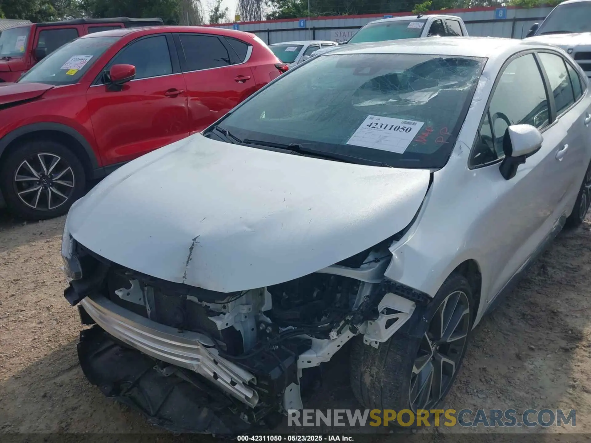 6 Фотография поврежденного автомобиля 5YFS4MCE6NP108714 TOYOTA COROLLA 2022