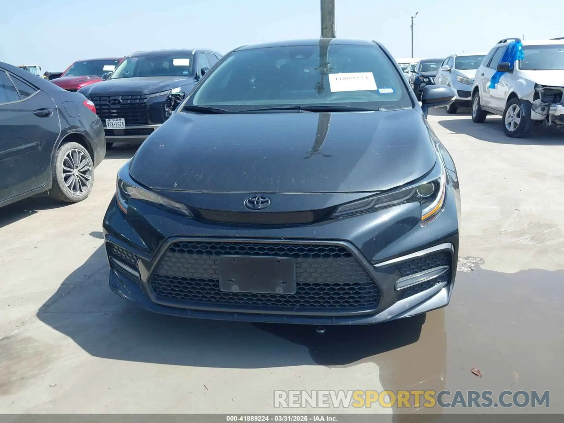 13 Photograph of a damaged car 5YFS4MCE6NP109460 TOYOTA COROLLA 2022