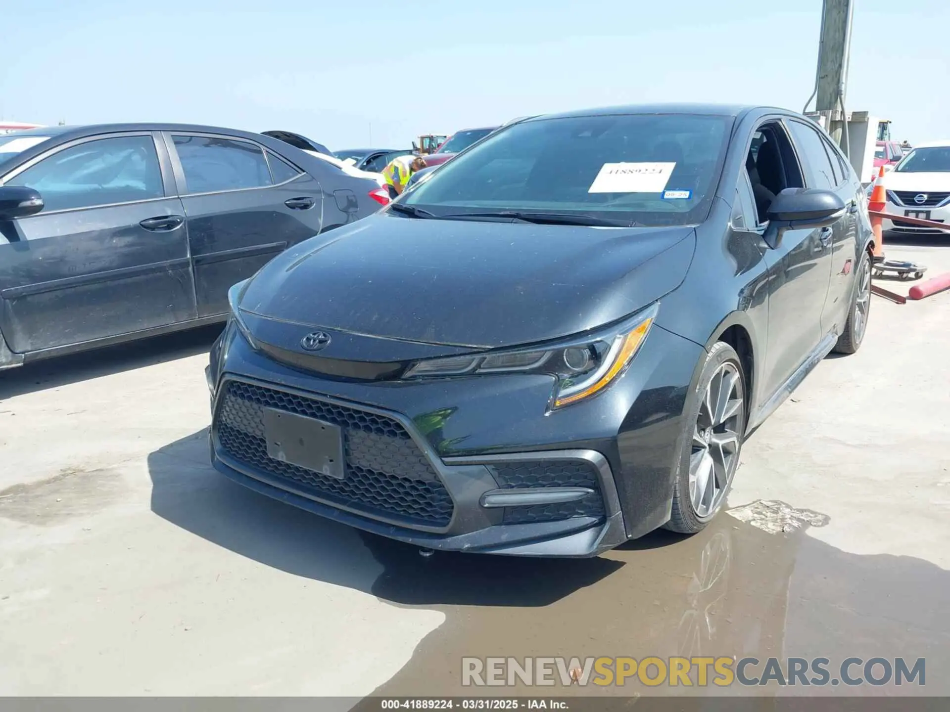 2 Photograph of a damaged car 5YFS4MCE6NP109460 TOYOTA COROLLA 2022