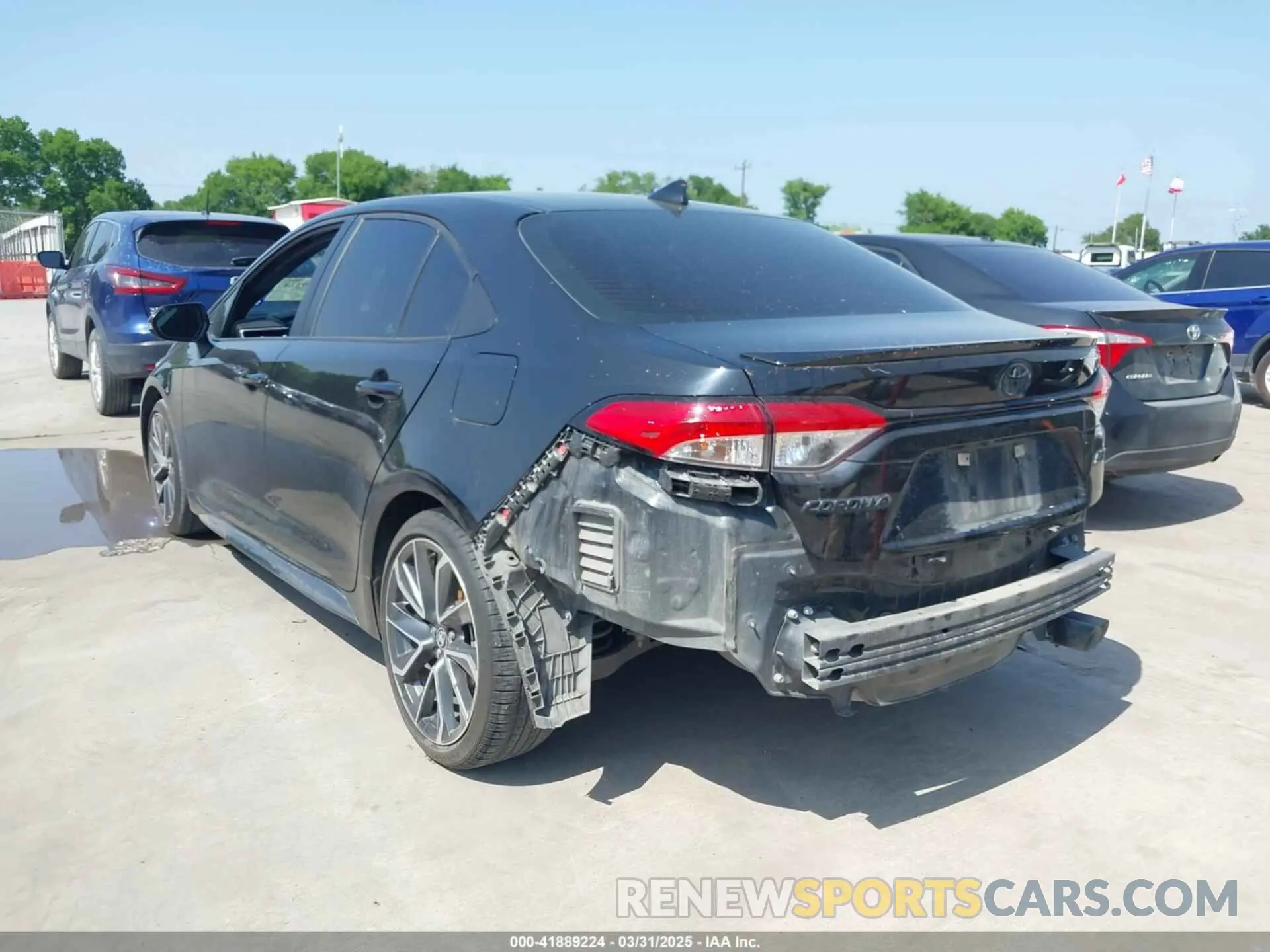 3 Photograph of a damaged car 5YFS4MCE6NP109460 TOYOTA COROLLA 2022
