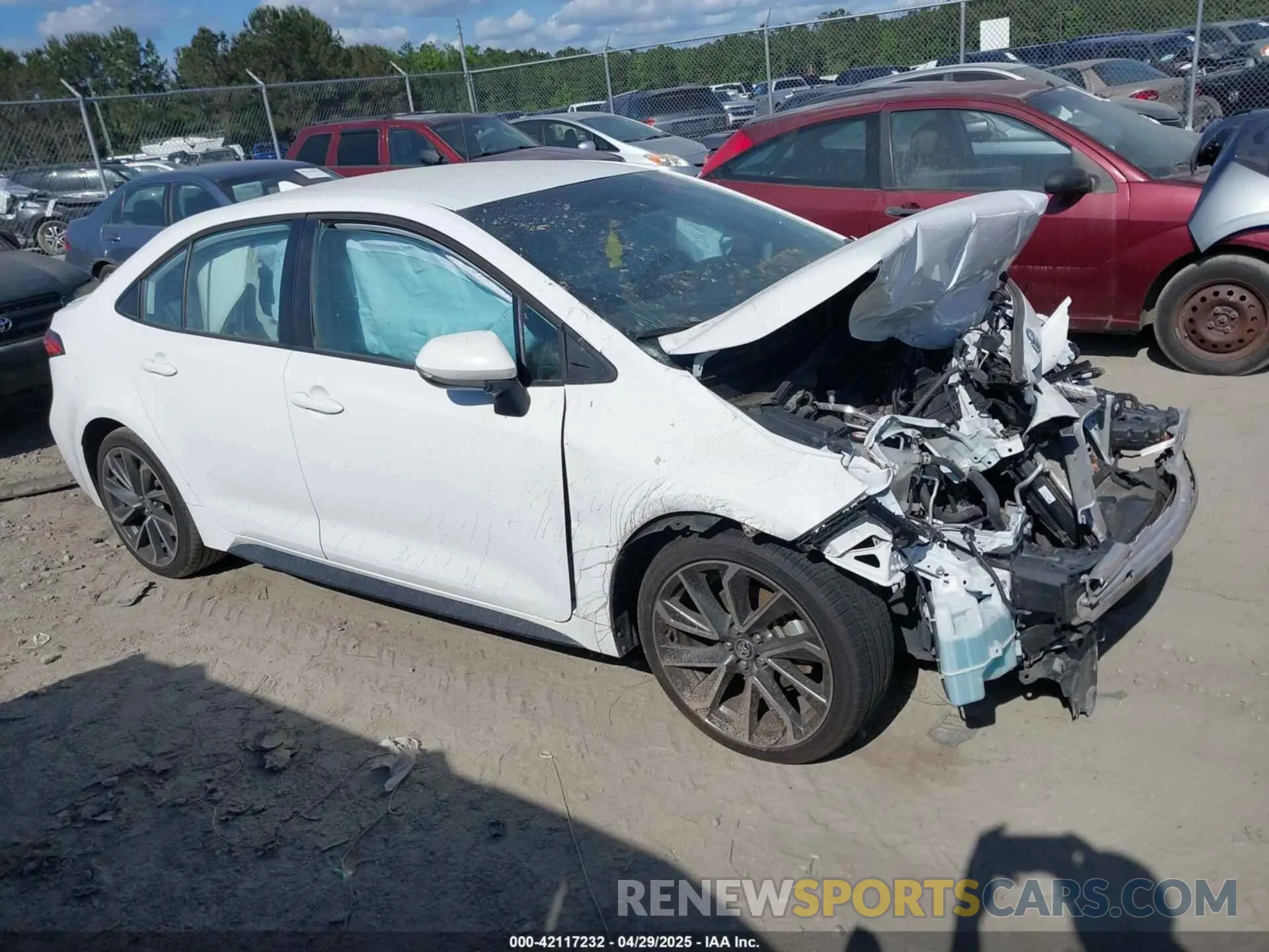 12 Photograph of a damaged car 5YFS4MCE6NP127232 TOYOTA COROLLA 2022