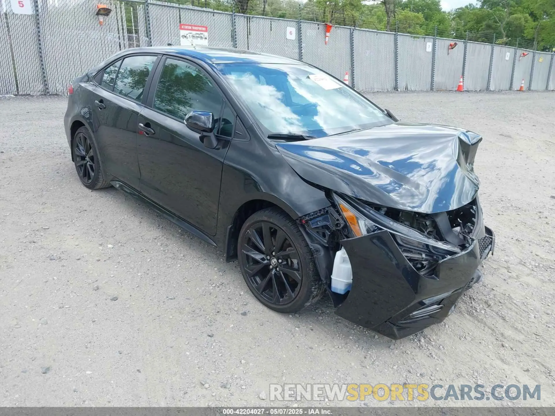 1 Фотография поврежденного автомобиля 5YFS4MCE6NP127683 TOYOTA COROLLA 2022