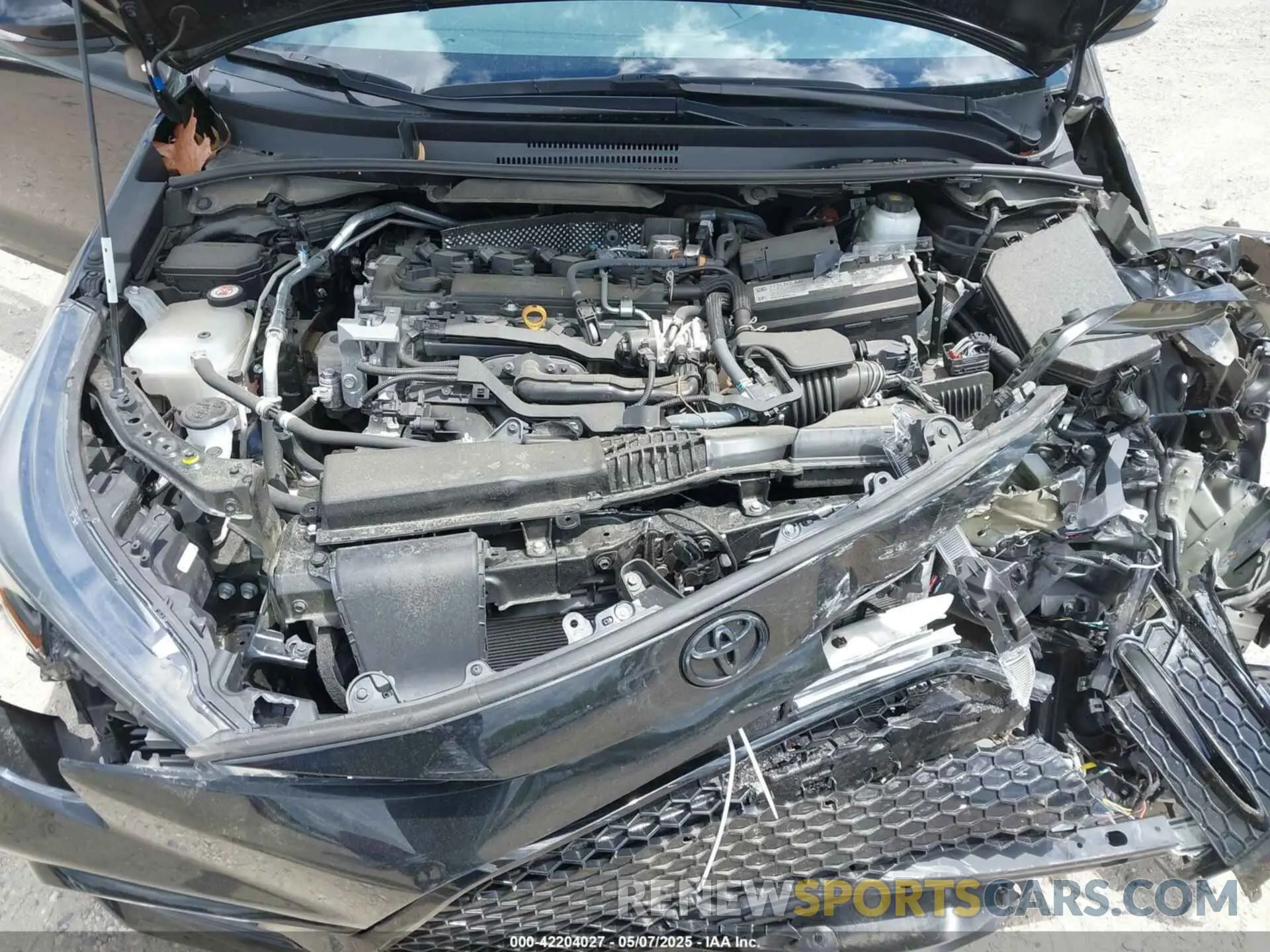 10 Фотография поврежденного автомобиля 5YFS4MCE6NP127683 TOYOTA COROLLA 2022