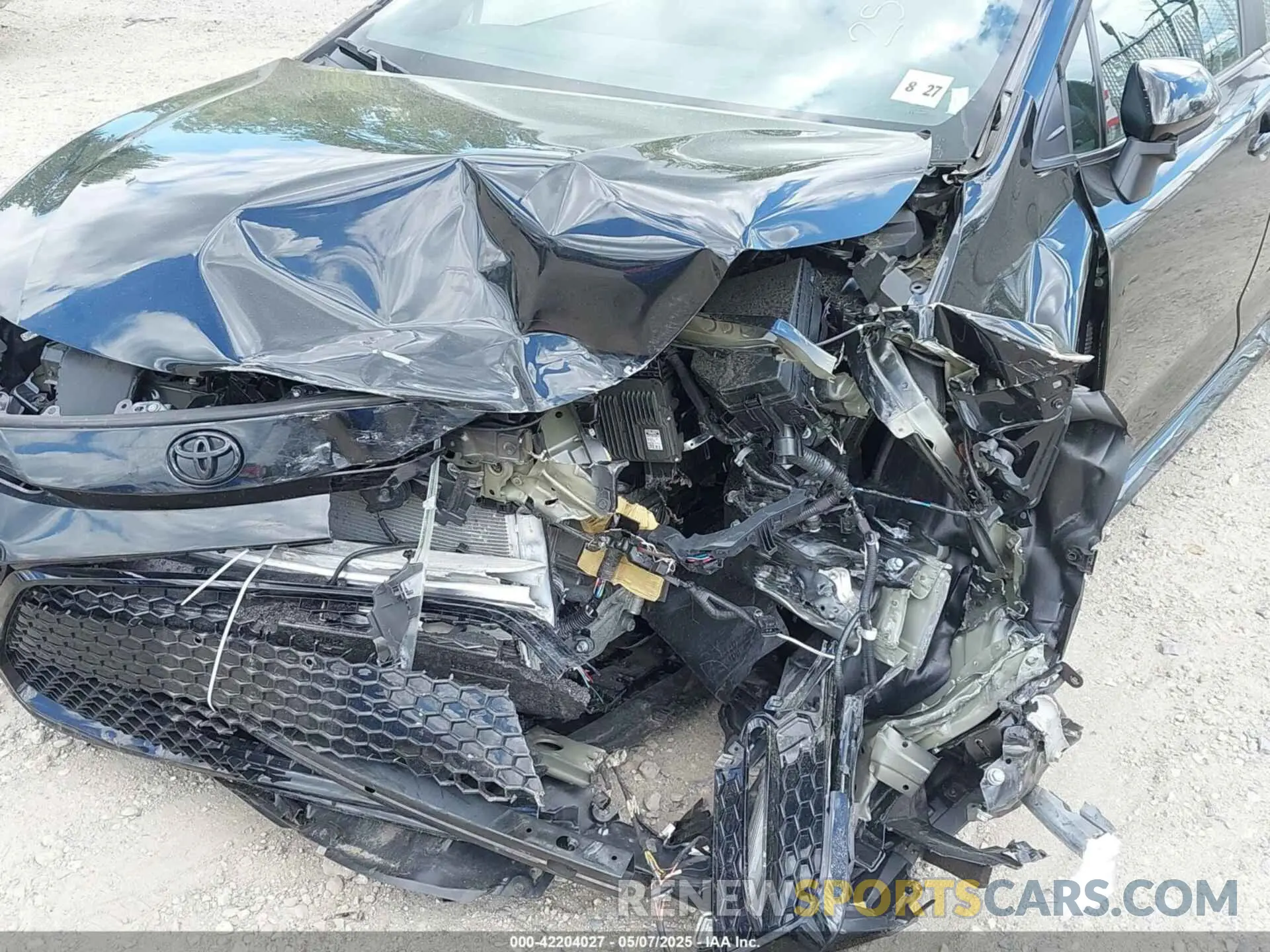 6 Фотография поврежденного автомобиля 5YFS4MCE6NP127683 TOYOTA COROLLA 2022