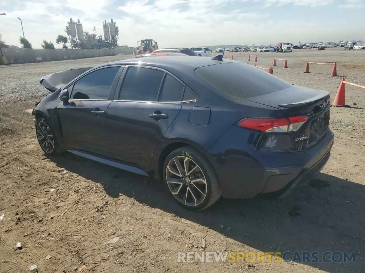 2 Photograph of a damaged car 5YFS4MCE6NP128221 TOYOTA COROLLA 2022