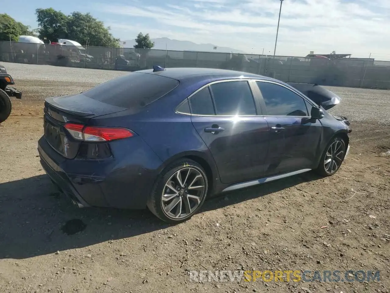 3 Photograph of a damaged car 5YFS4MCE6NP128221 TOYOTA COROLLA 2022