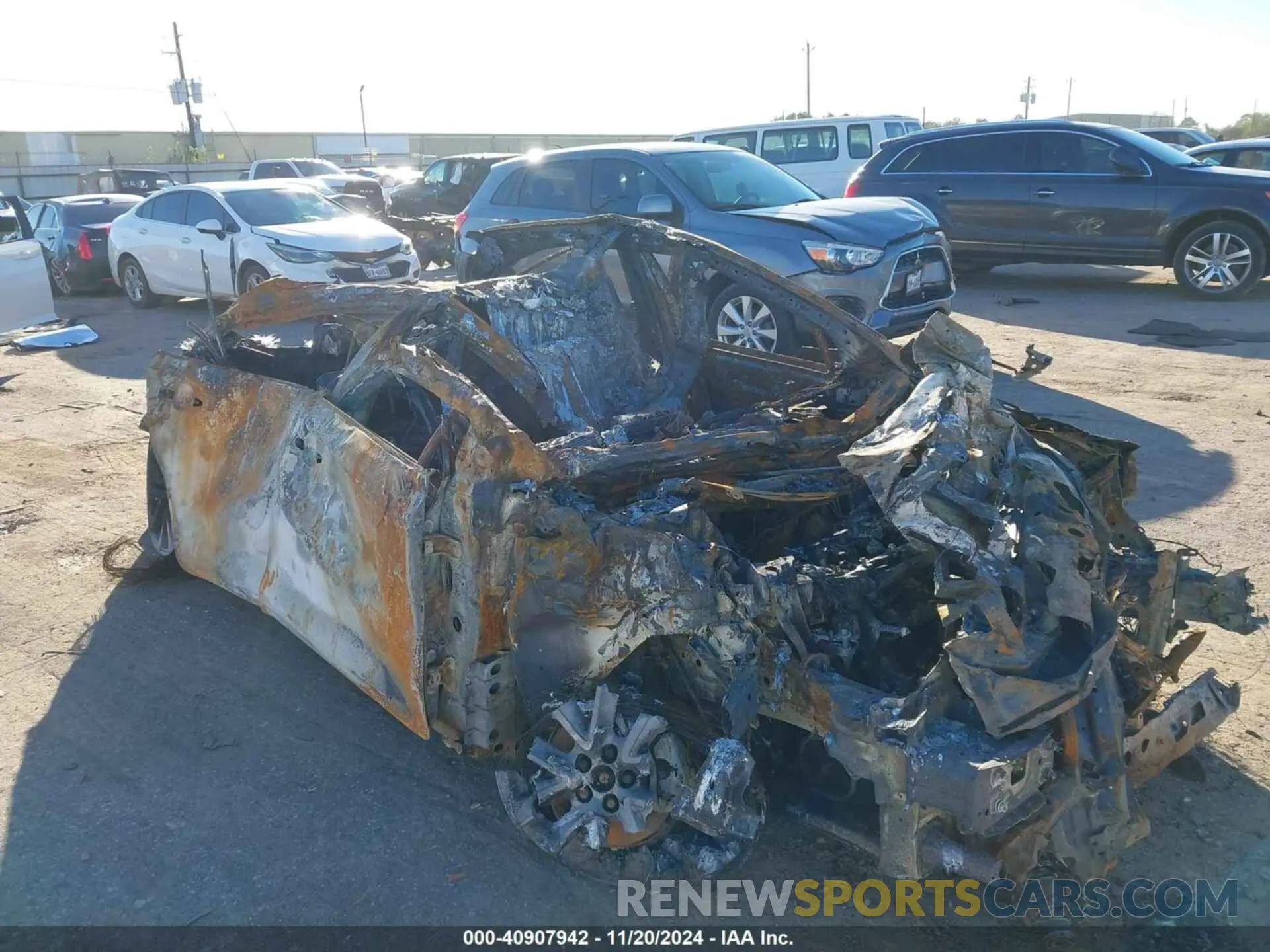 1 Photograph of a damaged car 5YFS4MCE6NP132625 TOYOTA COROLLA 2022