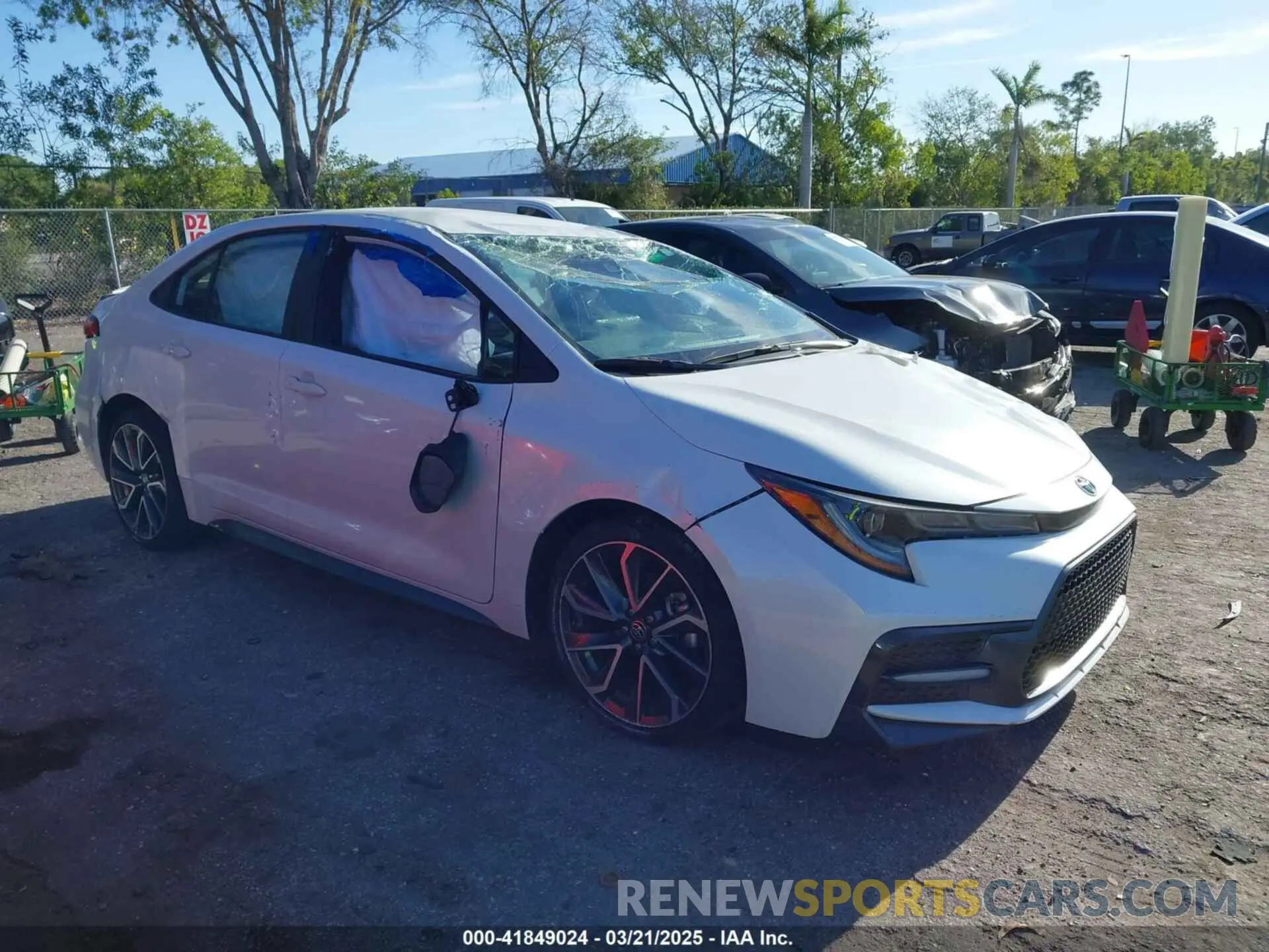 1 Фотография поврежденного автомобиля 5YFS4MCE6NP133516 TOYOTA COROLLA 2022