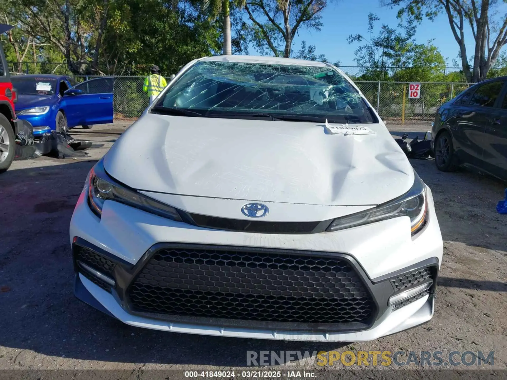 13 Фотография поврежденного автомобиля 5YFS4MCE6NP133516 TOYOTA COROLLA 2022