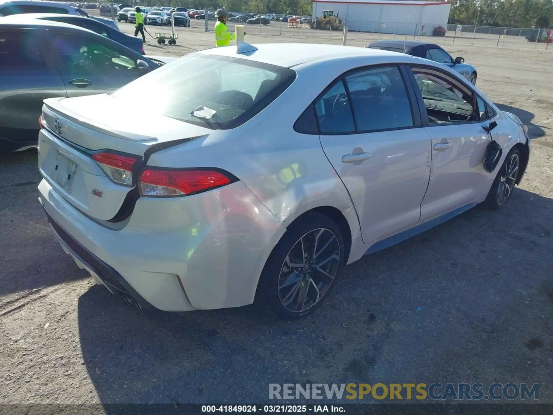 4 Фотография поврежденного автомобиля 5YFS4MCE6NP133516 TOYOTA COROLLA 2022