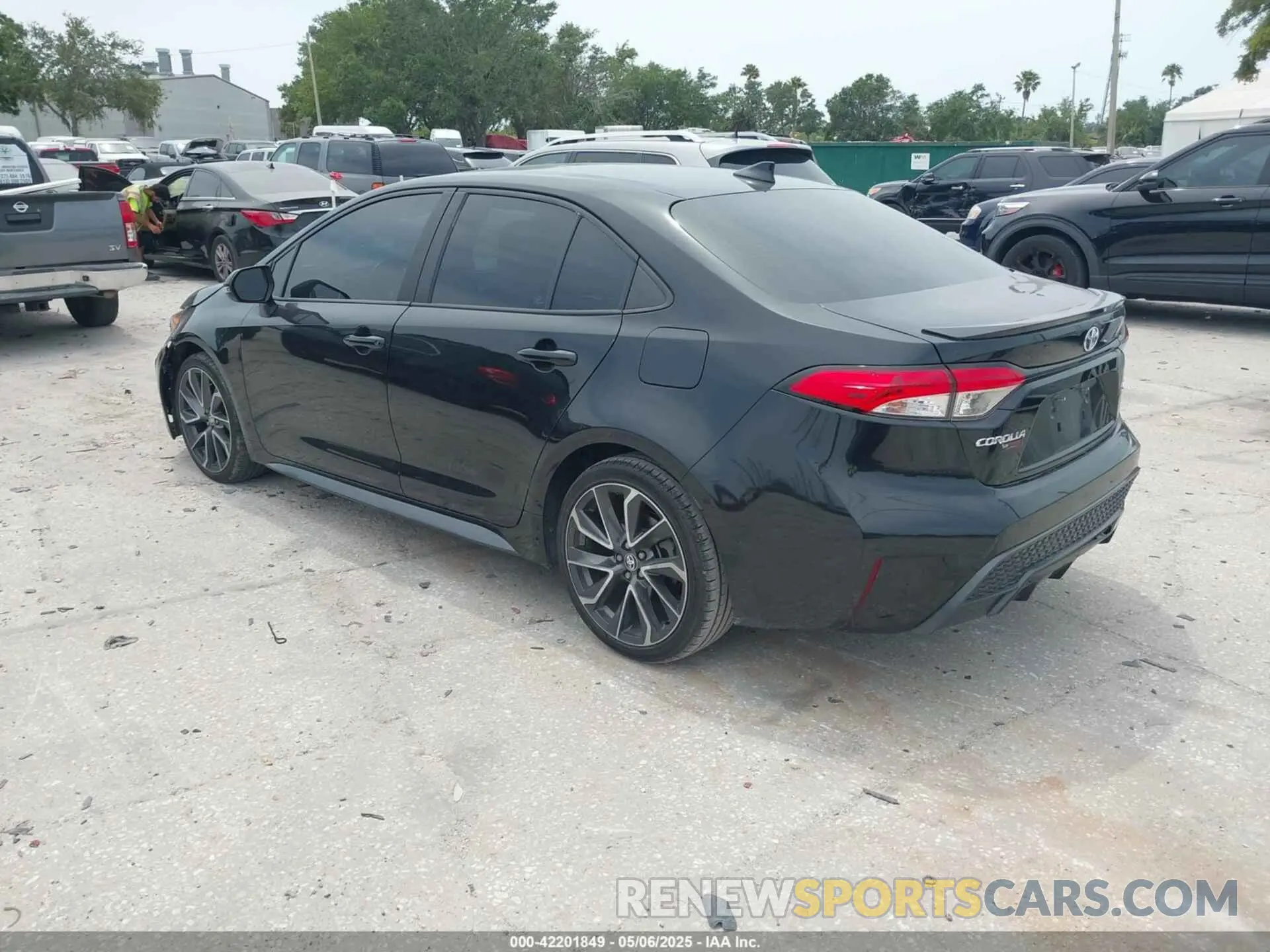 3 Фотография поврежденного автомобиля 5YFS4MCE7NP100038 TOYOTA COROLLA 2022