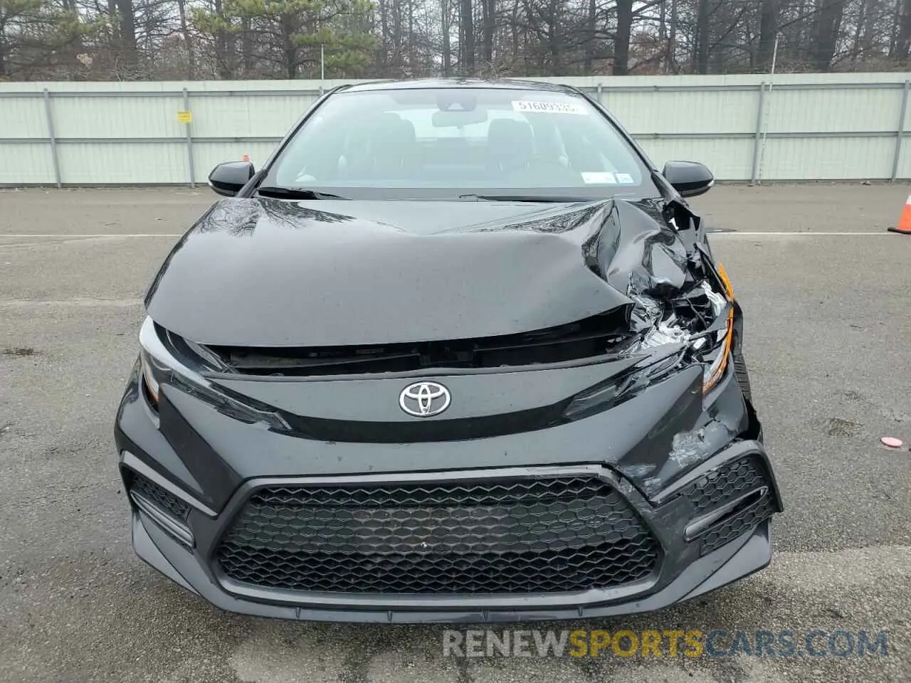 5 Фотография поврежденного автомобиля 5YFS4MCE7NP107040 TOYOTA COROLLA 2022