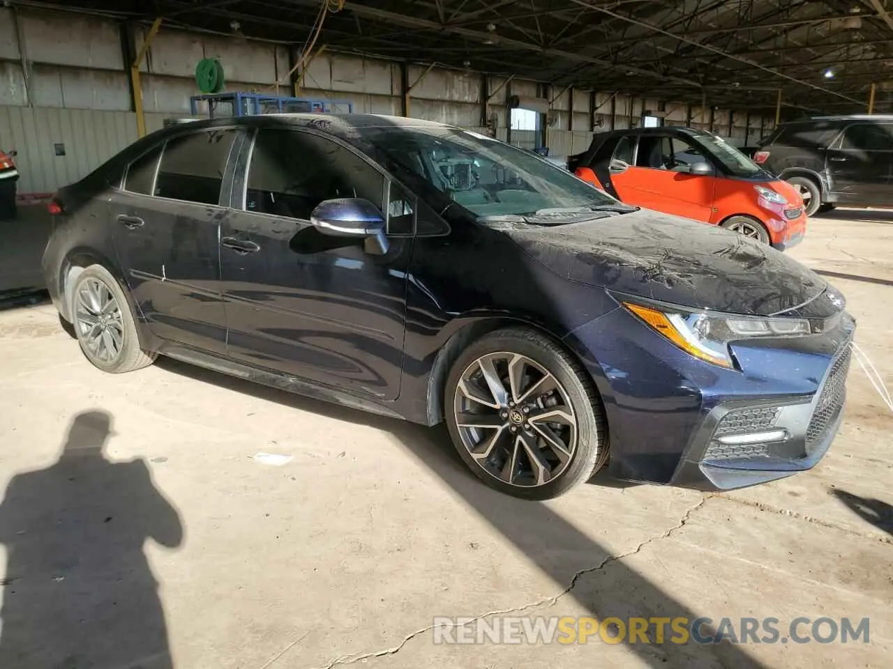 4 Photograph of a damaged car 5YFS4MCE7NP108625 TOYOTA COROLLA 2022