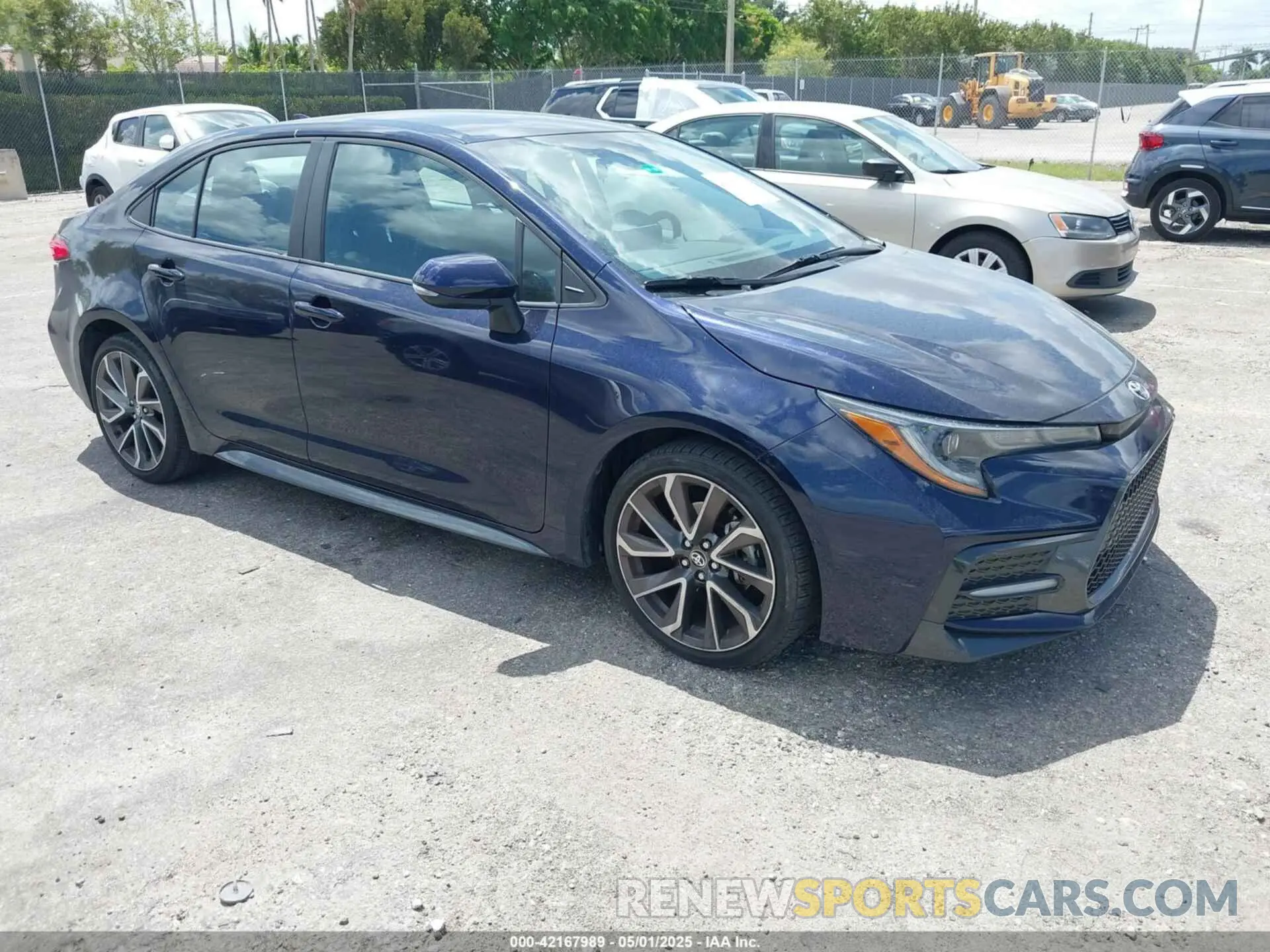 1 Photograph of a damaged car 5YFS4MCE7NP116448 TOYOTA COROLLA 2022