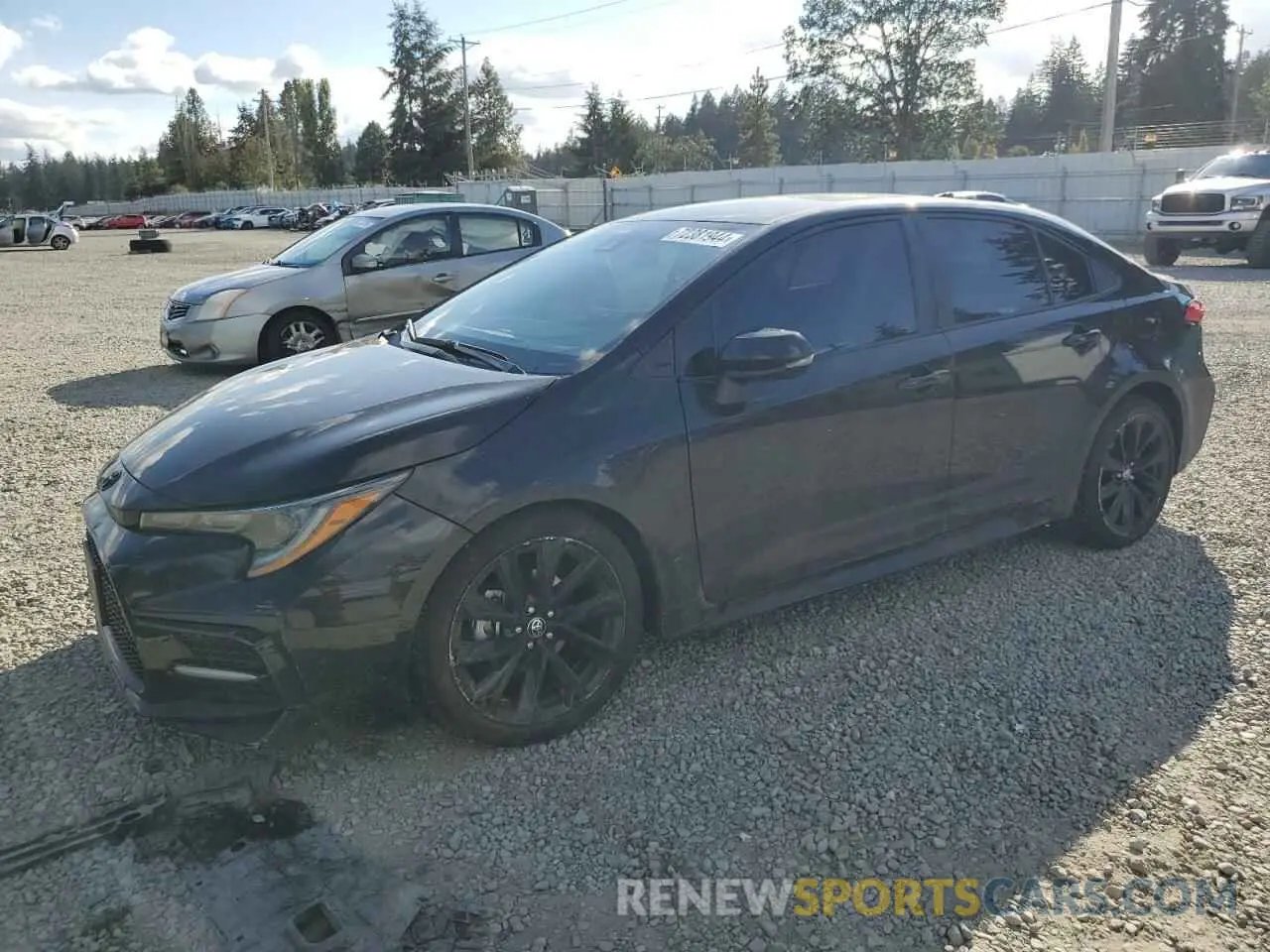 1 Photograph of a damaged car 5YFS4MCE7NP122718 TOYOTA COROLLA 2022