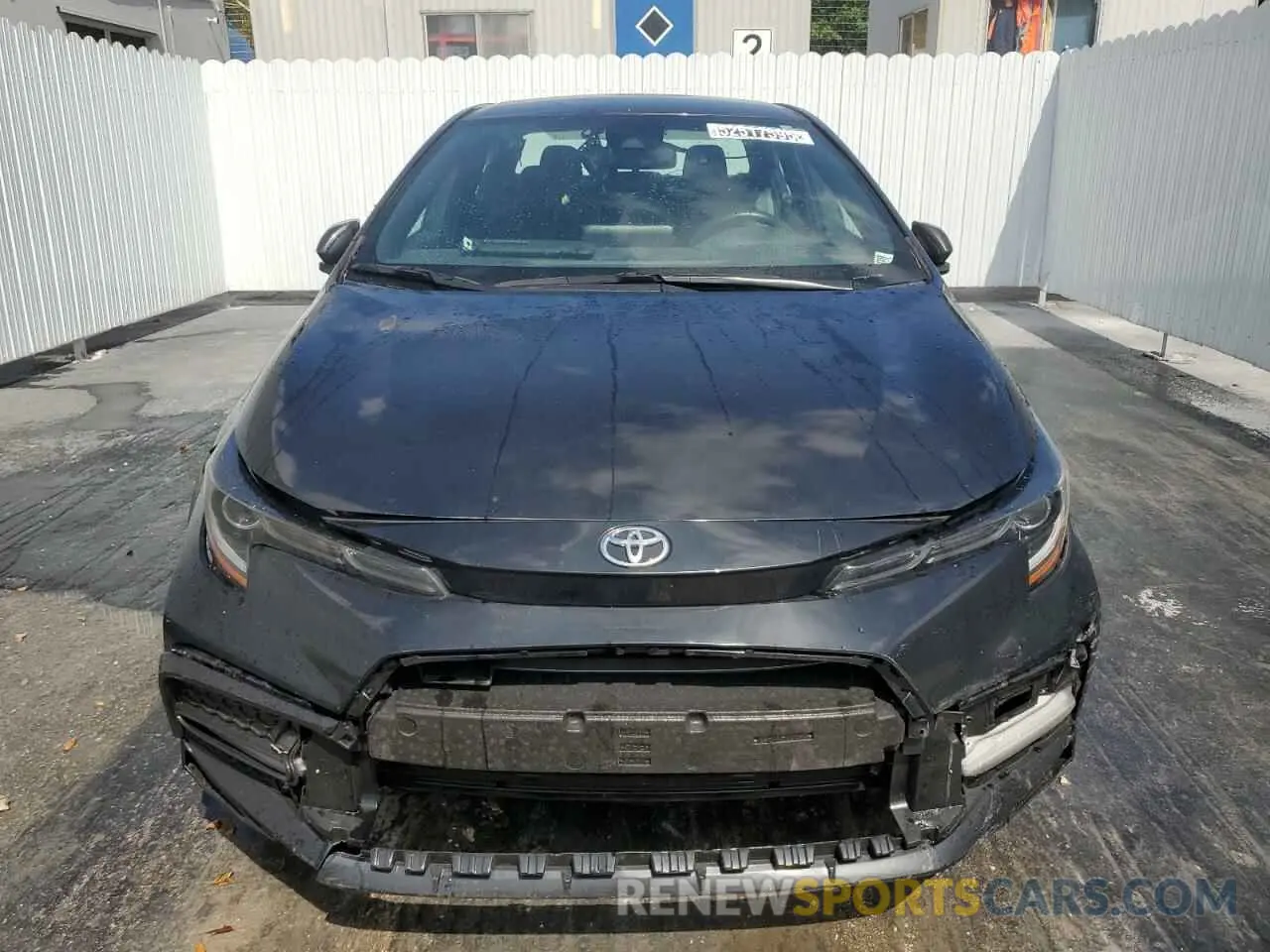 5 Photograph of a damaged car 5YFS4MCE7NP133802 TOYOTA COROLLA 2022